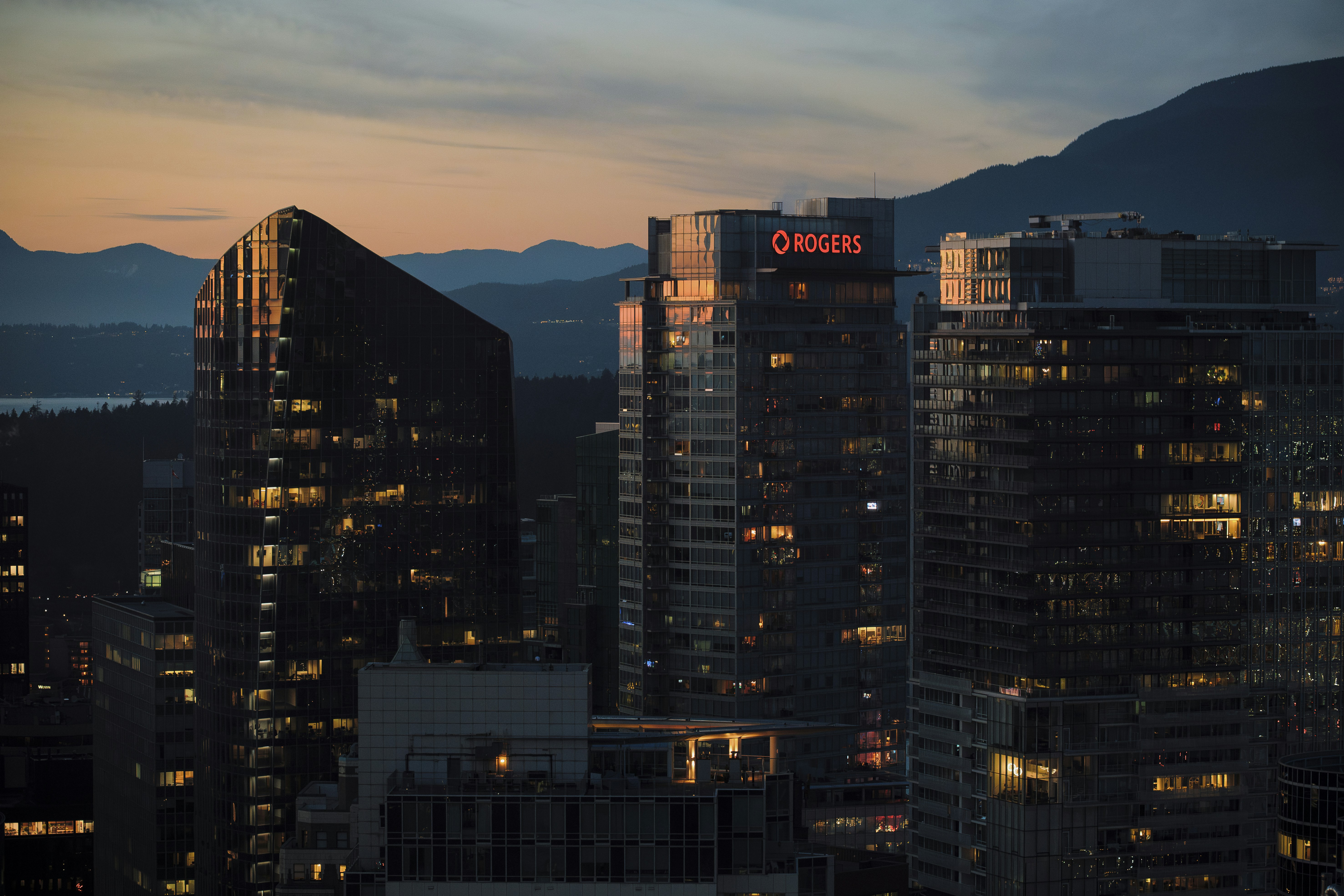 Modern skyscraper architecture