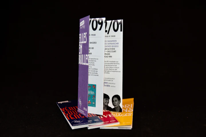 Printed brochures and pamphlets