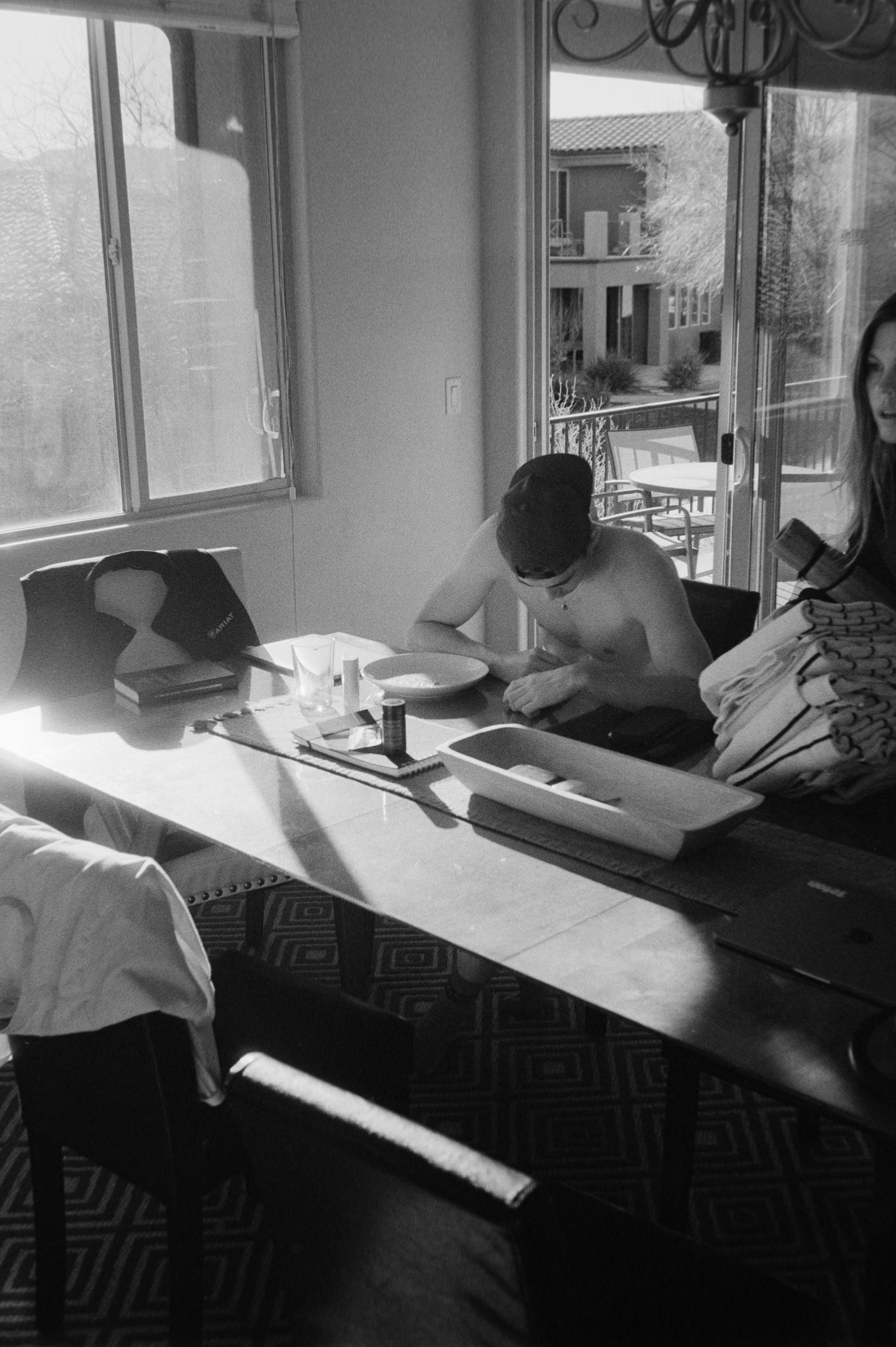 family morning routine