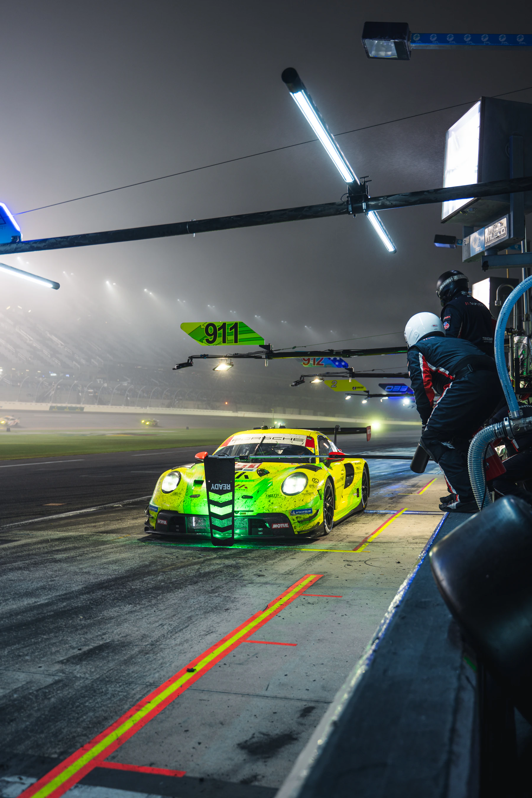 Motorsports broadcast graphics and fan engagement