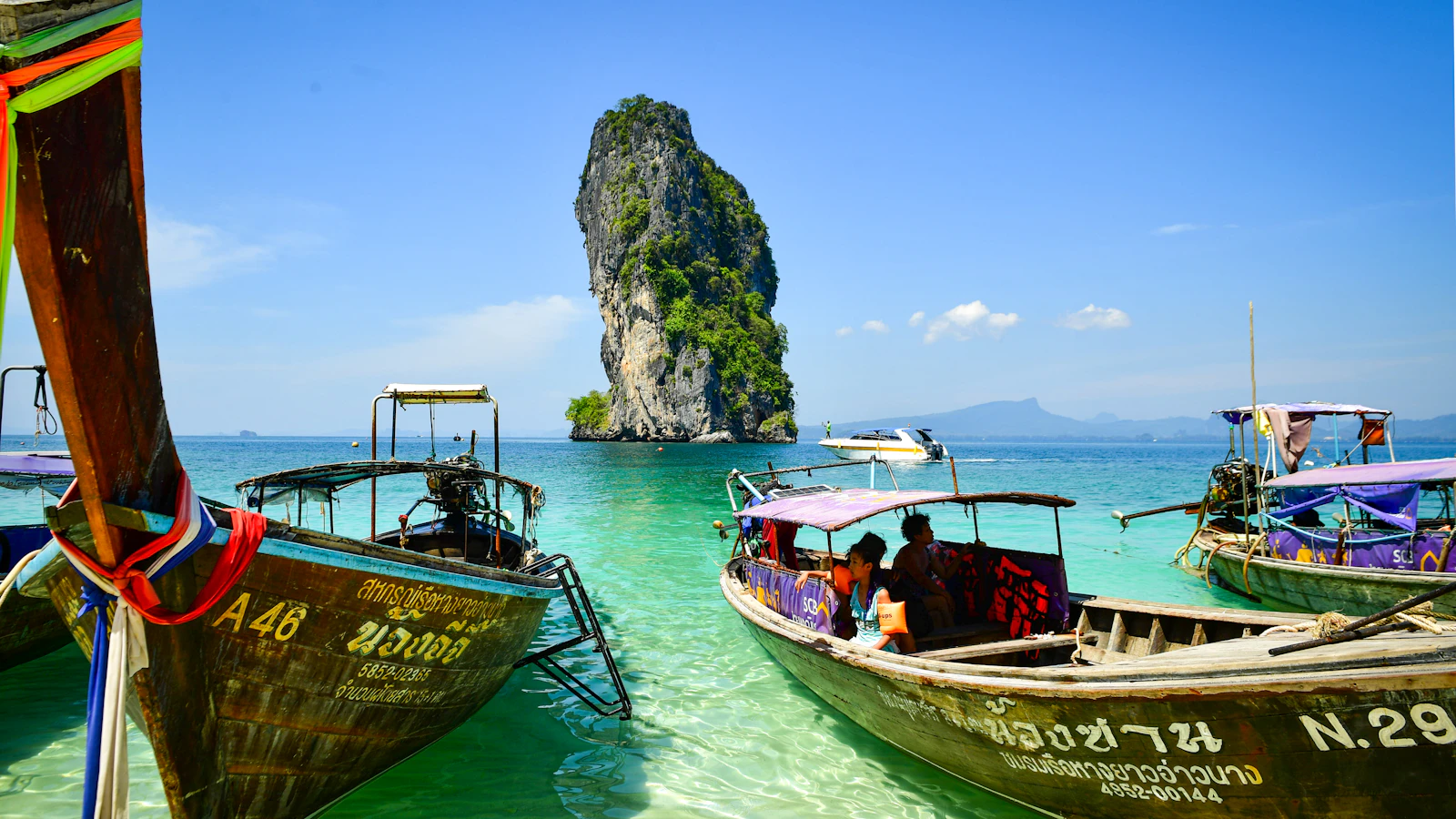 Krabi 7 Islands Sunset Tour by Longtail with BBQ and Plankton