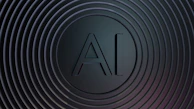 Concentric circles with ai logo in center