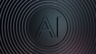 Concentric circles with ai logo in center