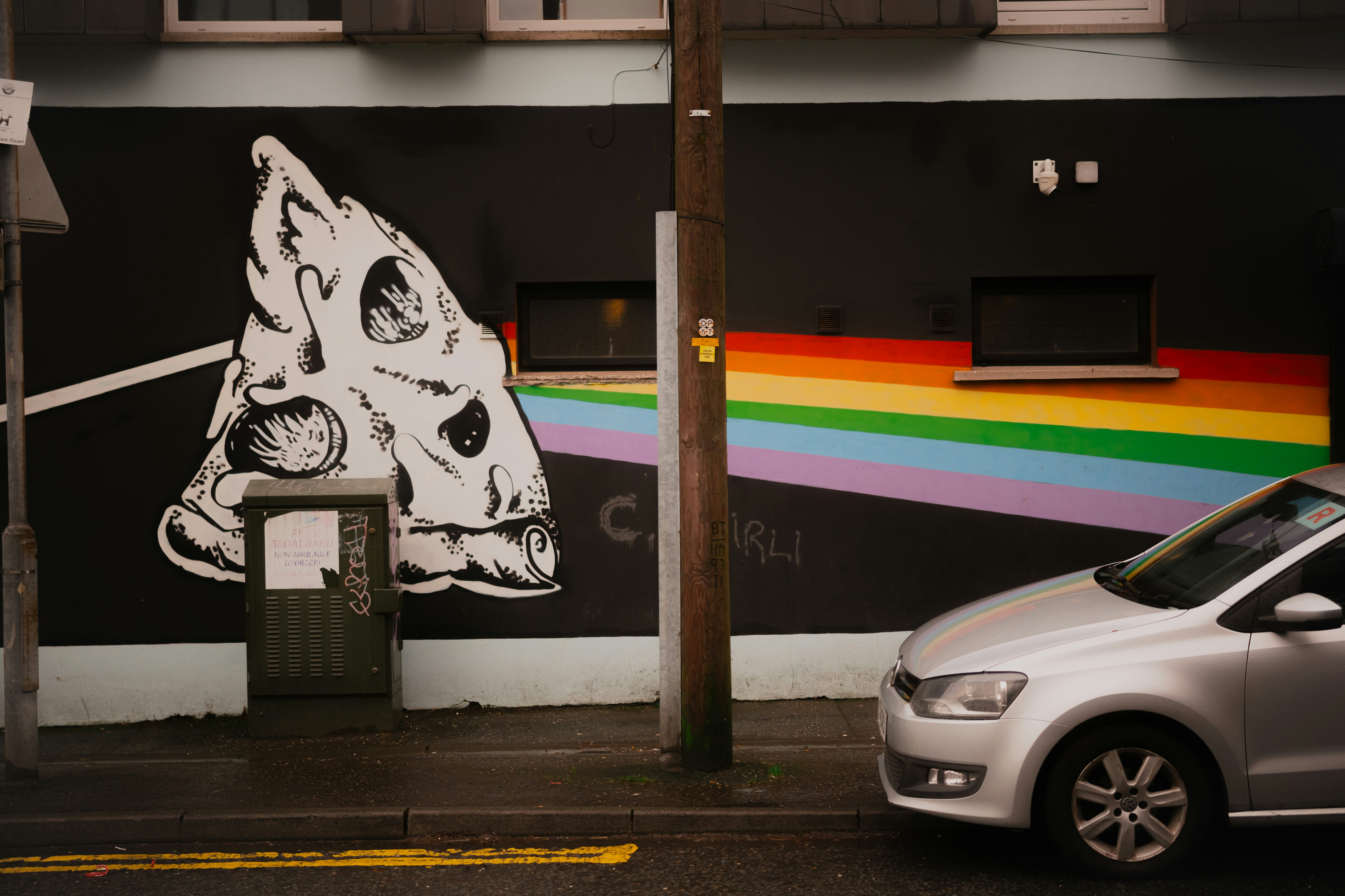 Œuvre moderne inspirée du street art