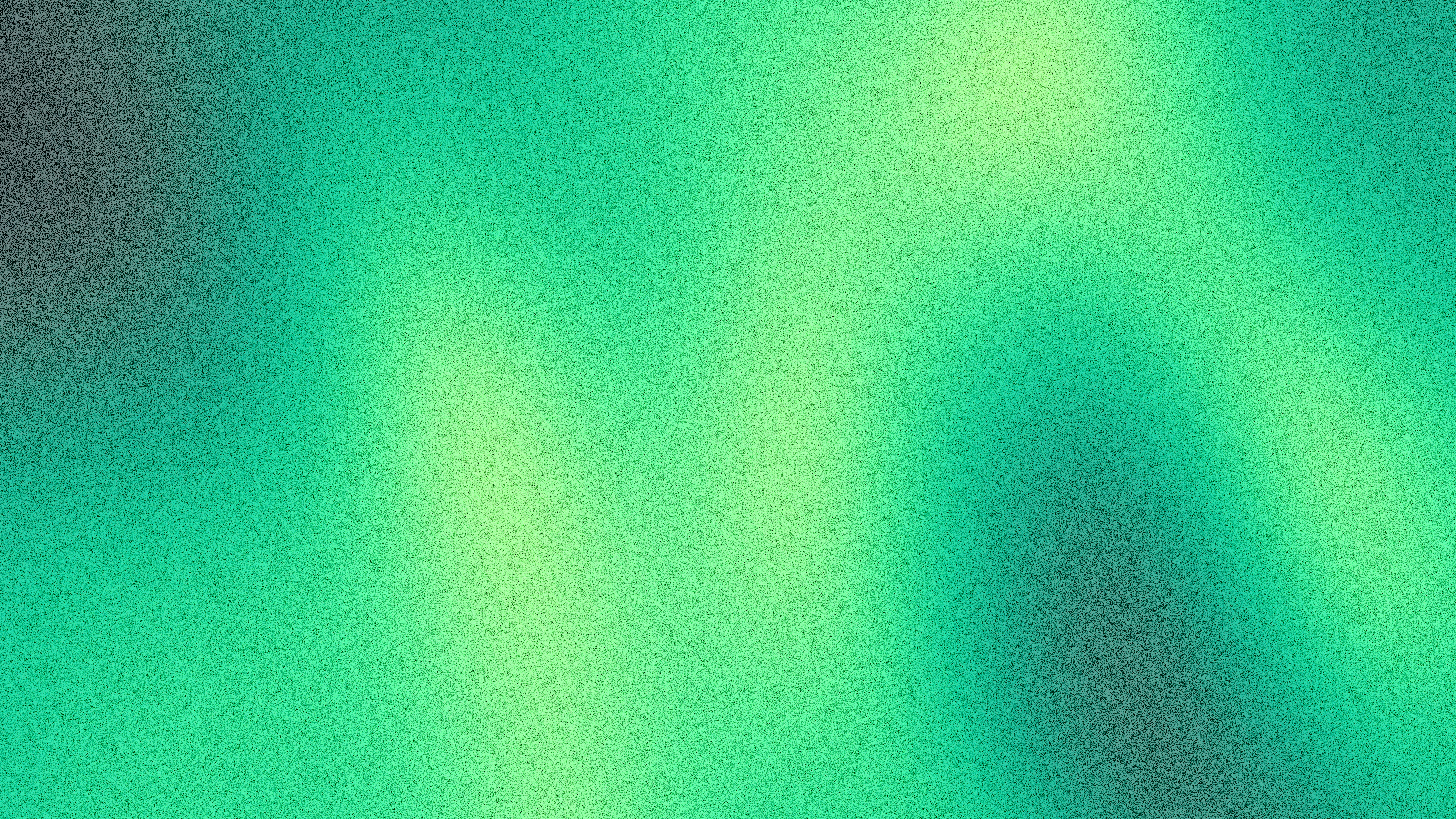 Abstract green and teal blurred background