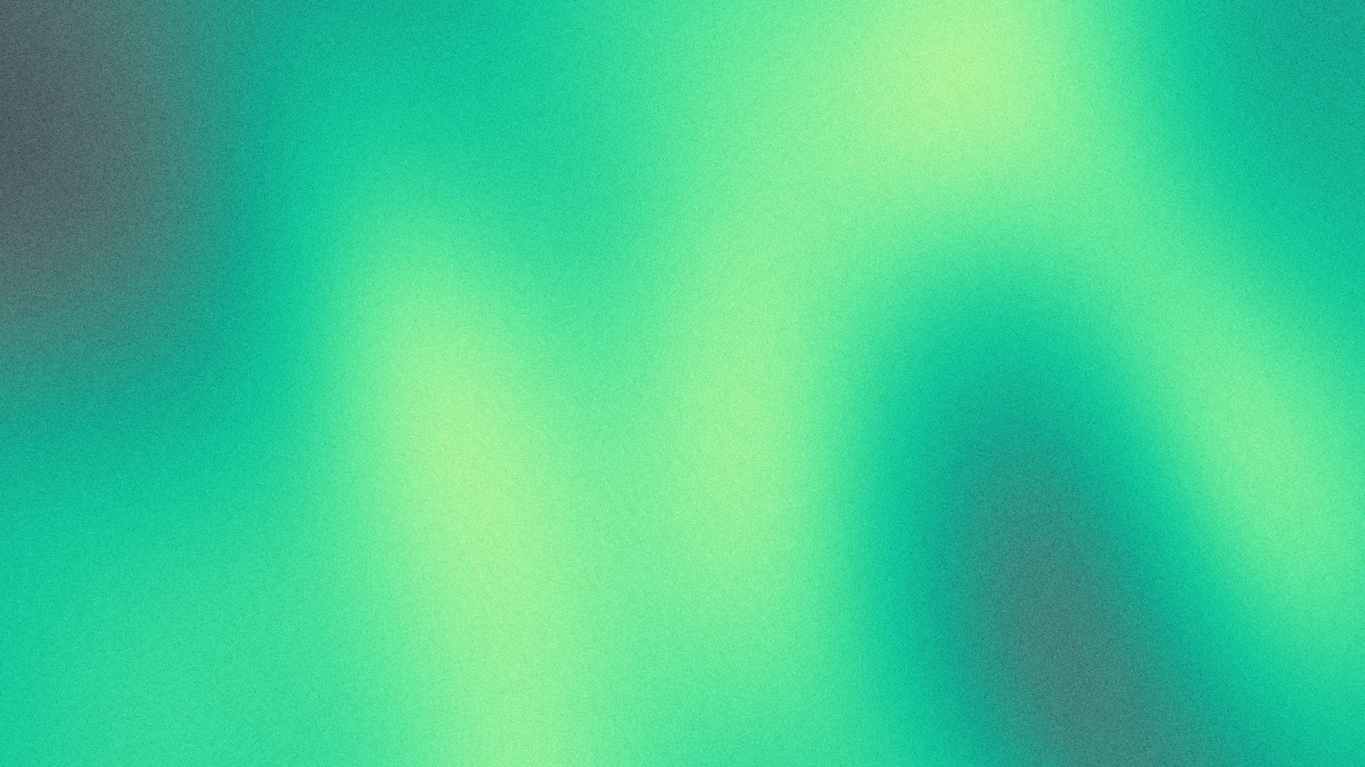 Abstract green and teal blurred background