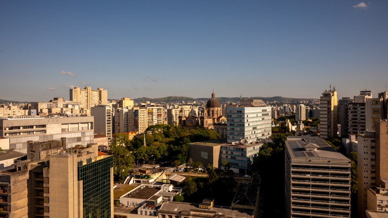 Vista do bairro Ipanema em Porto Alegre