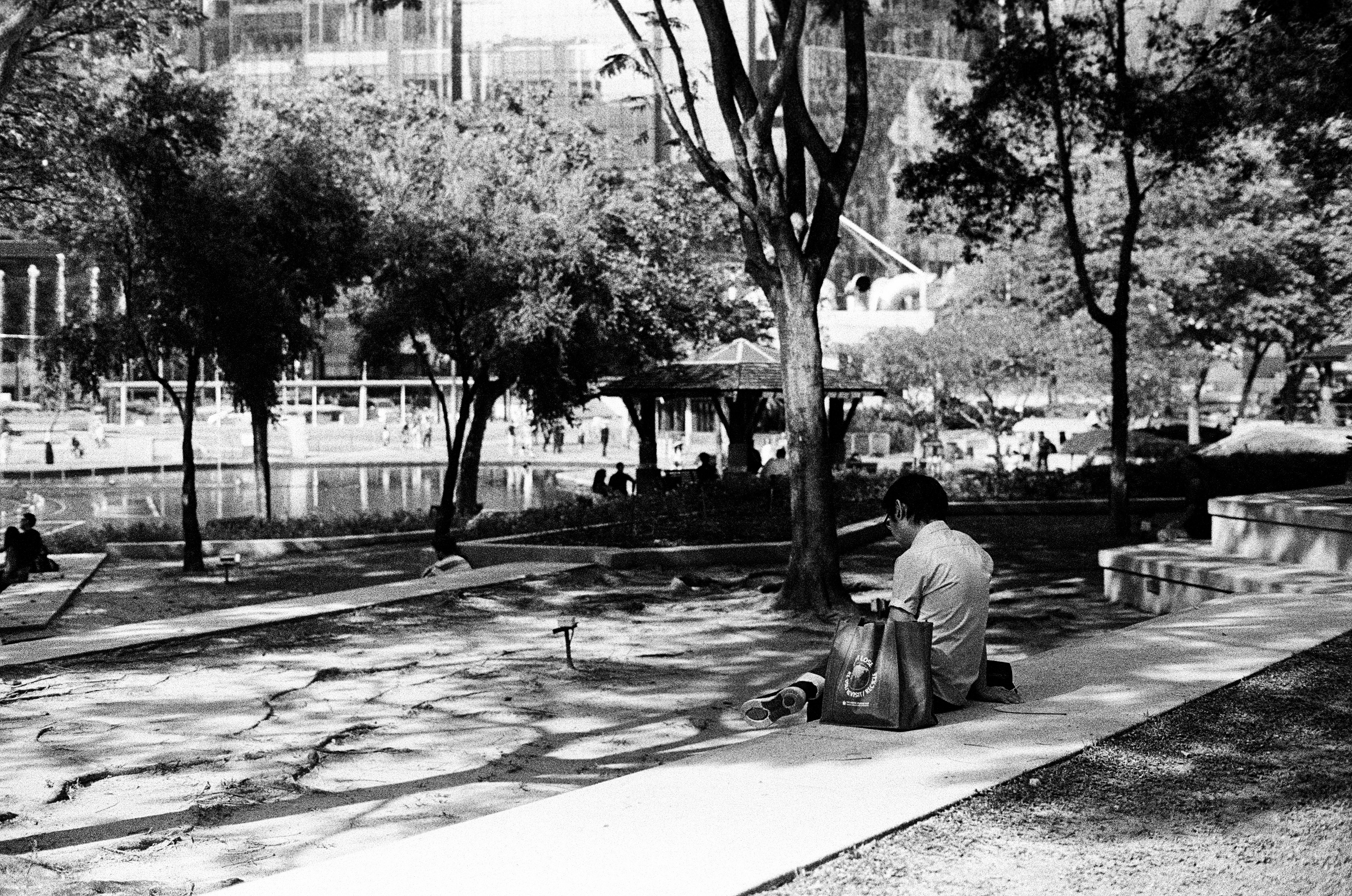 Photo: Loneliness — KLCC Park
