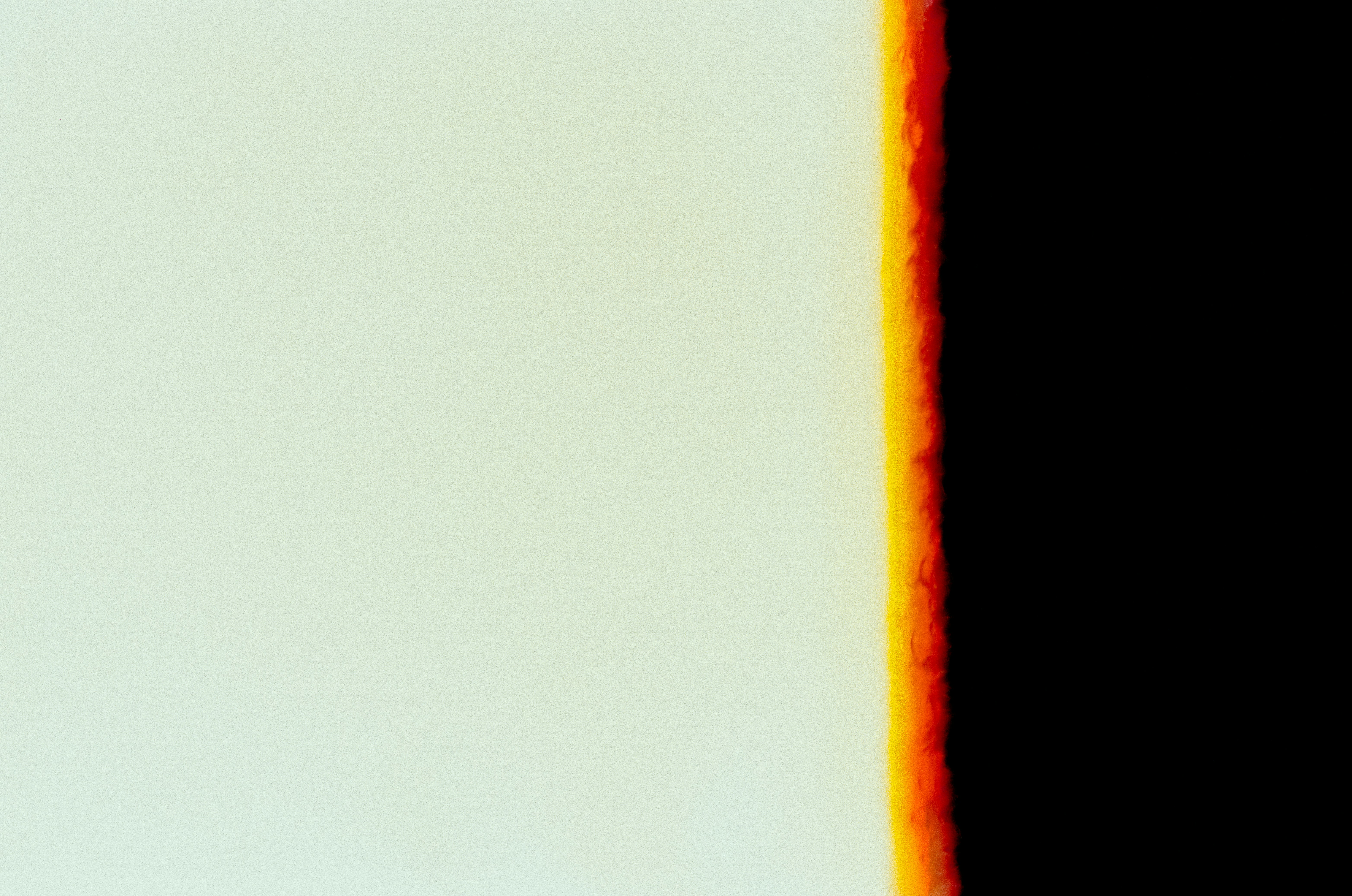 Abstract light leak with orange and yellow glow