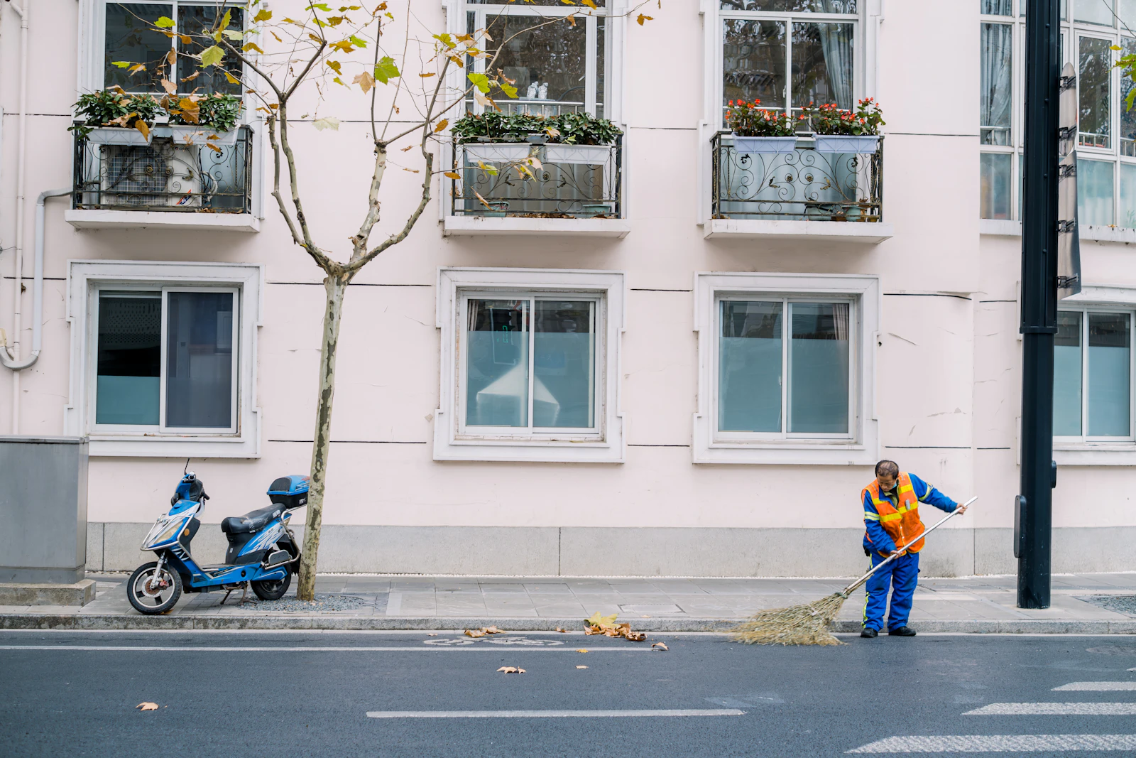 Street and grounds cleaning