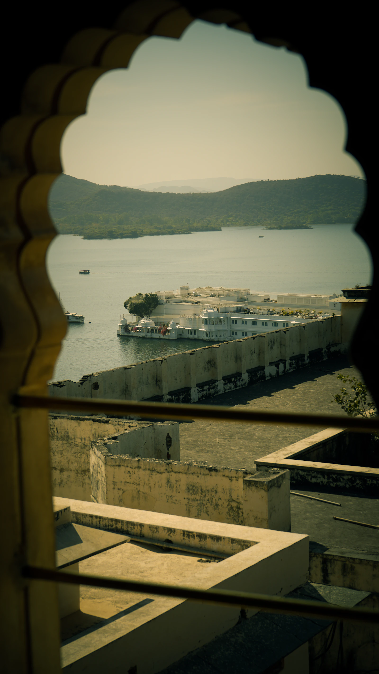 Travelers exploring a scenic Rajasthan destination