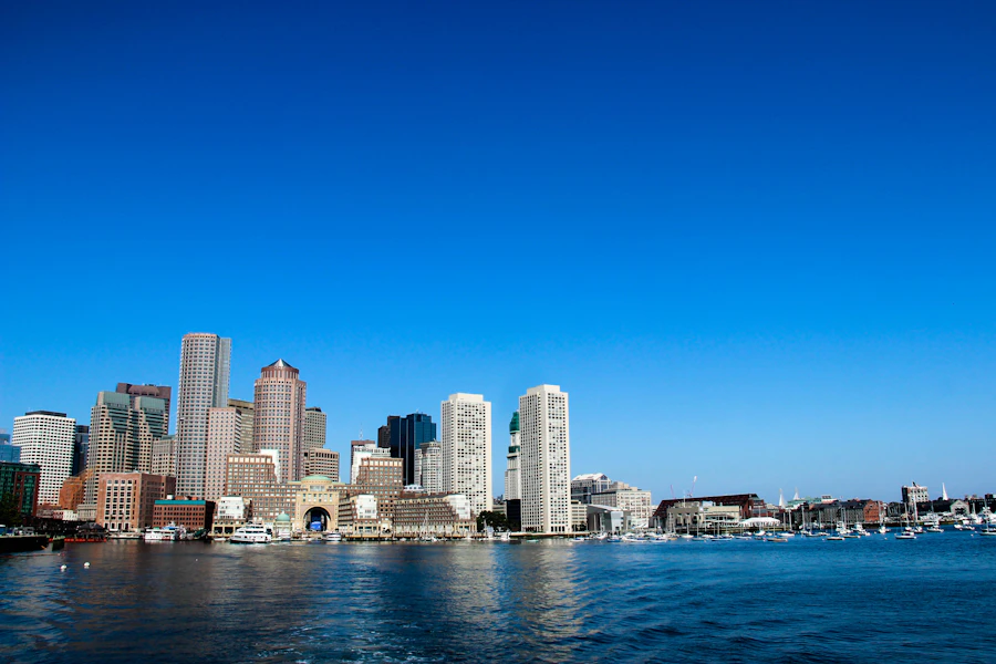 Boston, United States — the harbor skyline