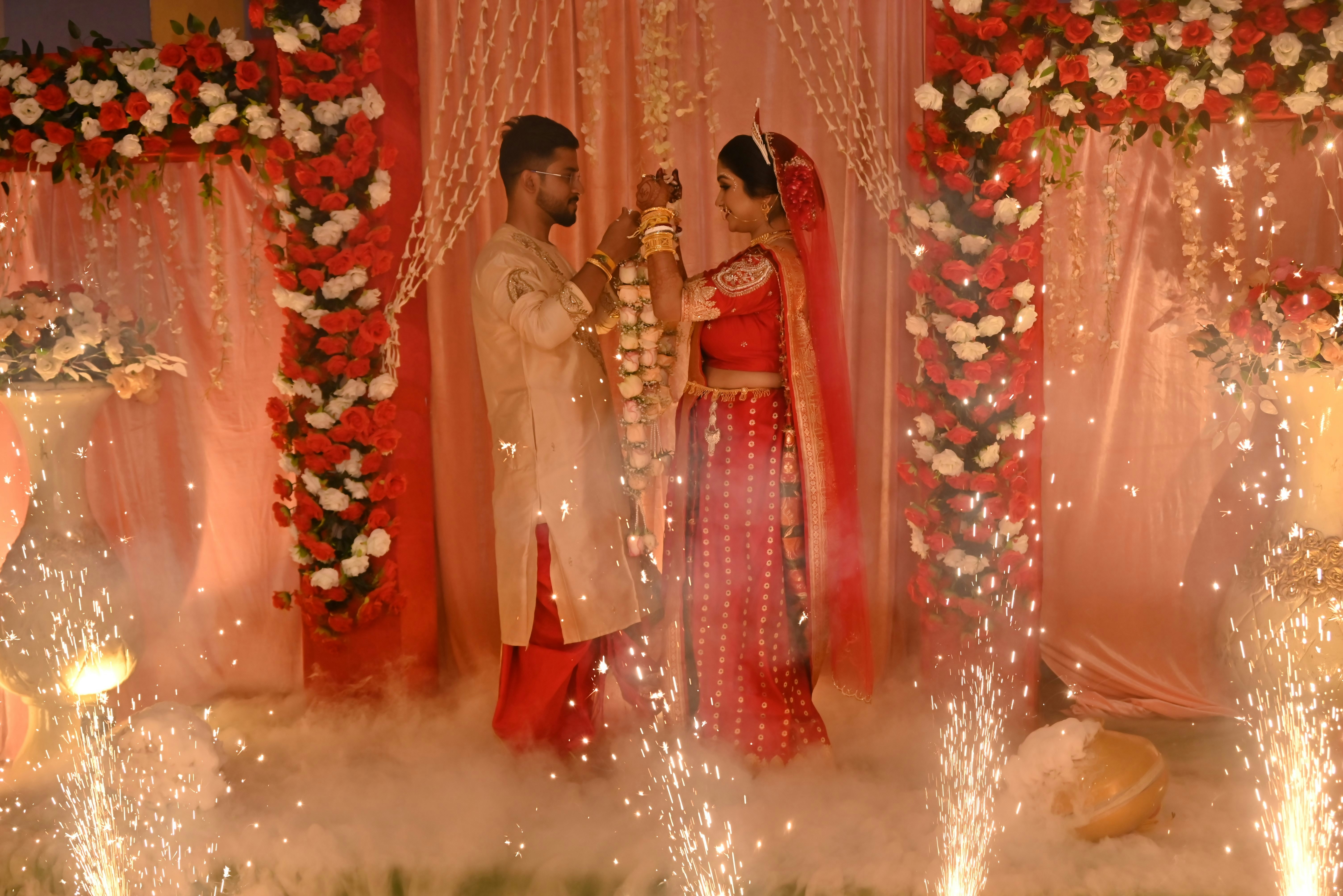 Couple ceremony moment (India)