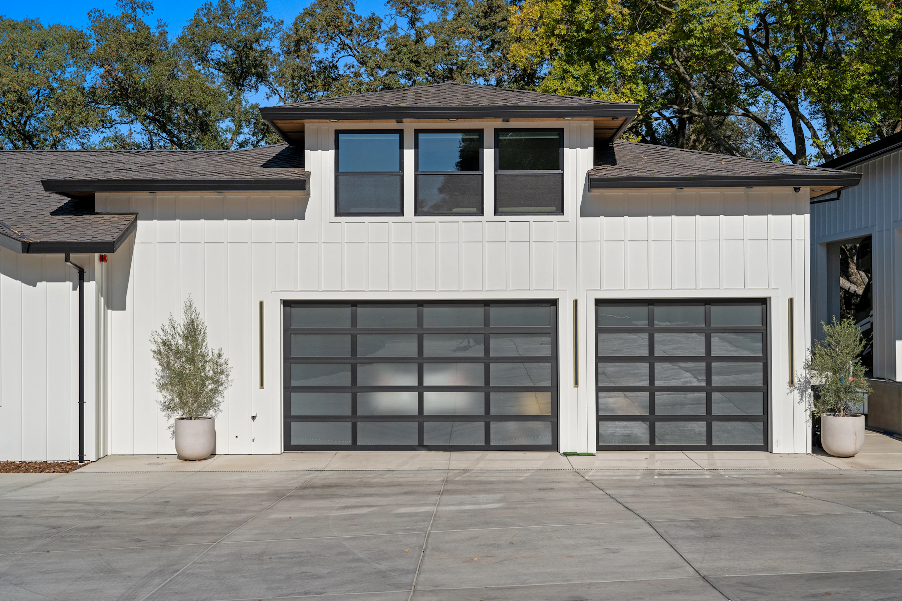 Garage door on a home exterior in Miami, FL