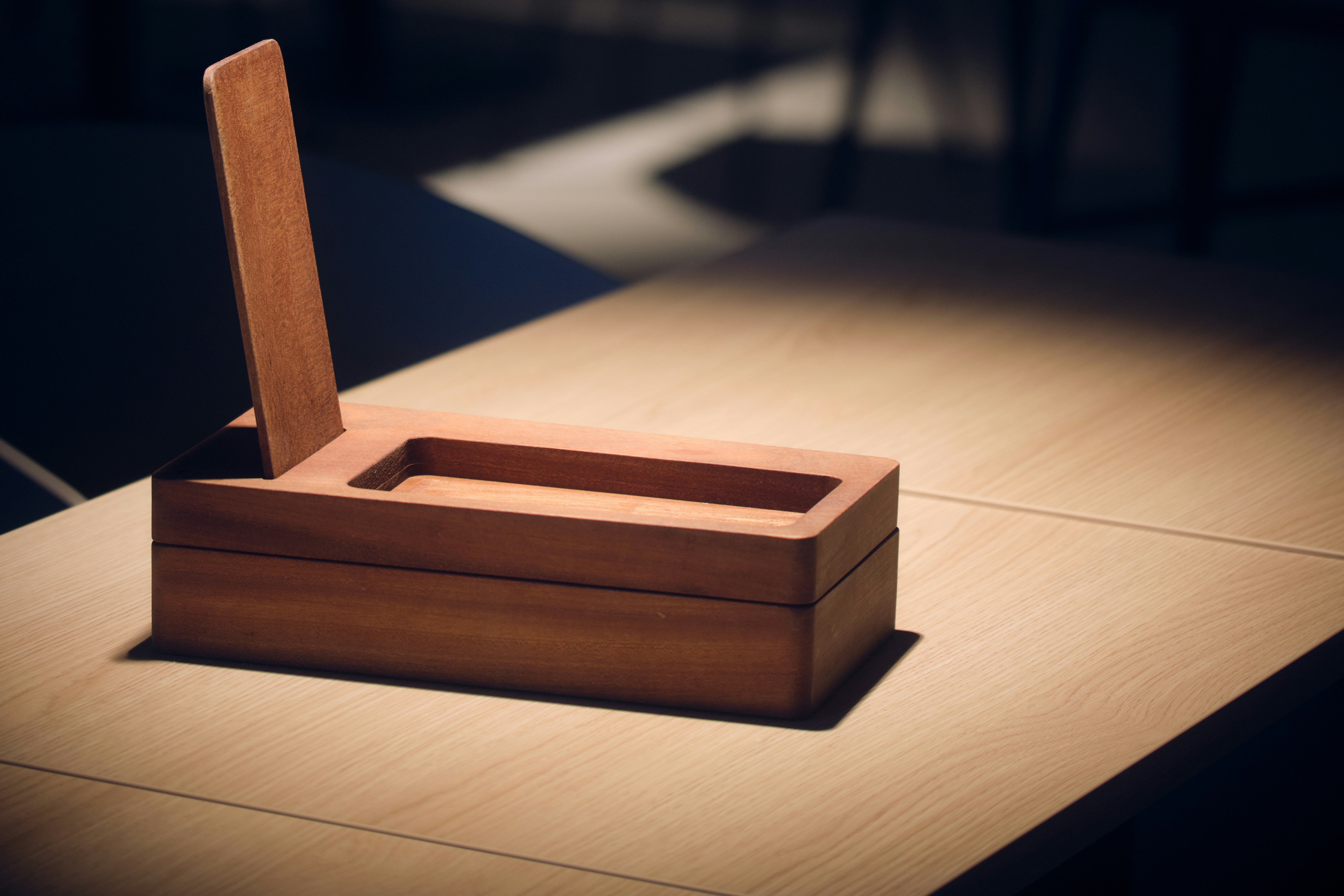 minimalist wood desk, wallpaper, Scandinavian Office Desk: Stylish Workspaces 2