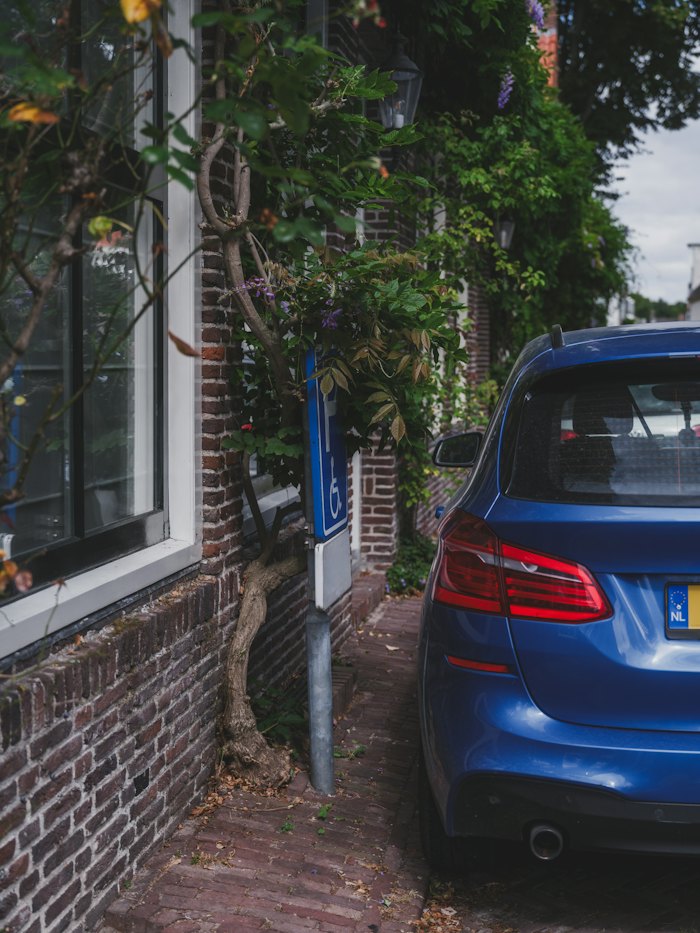 Blauwe BMW 2-serie Active Tourer