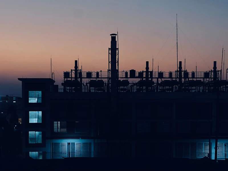 Industrial factory manufacturing