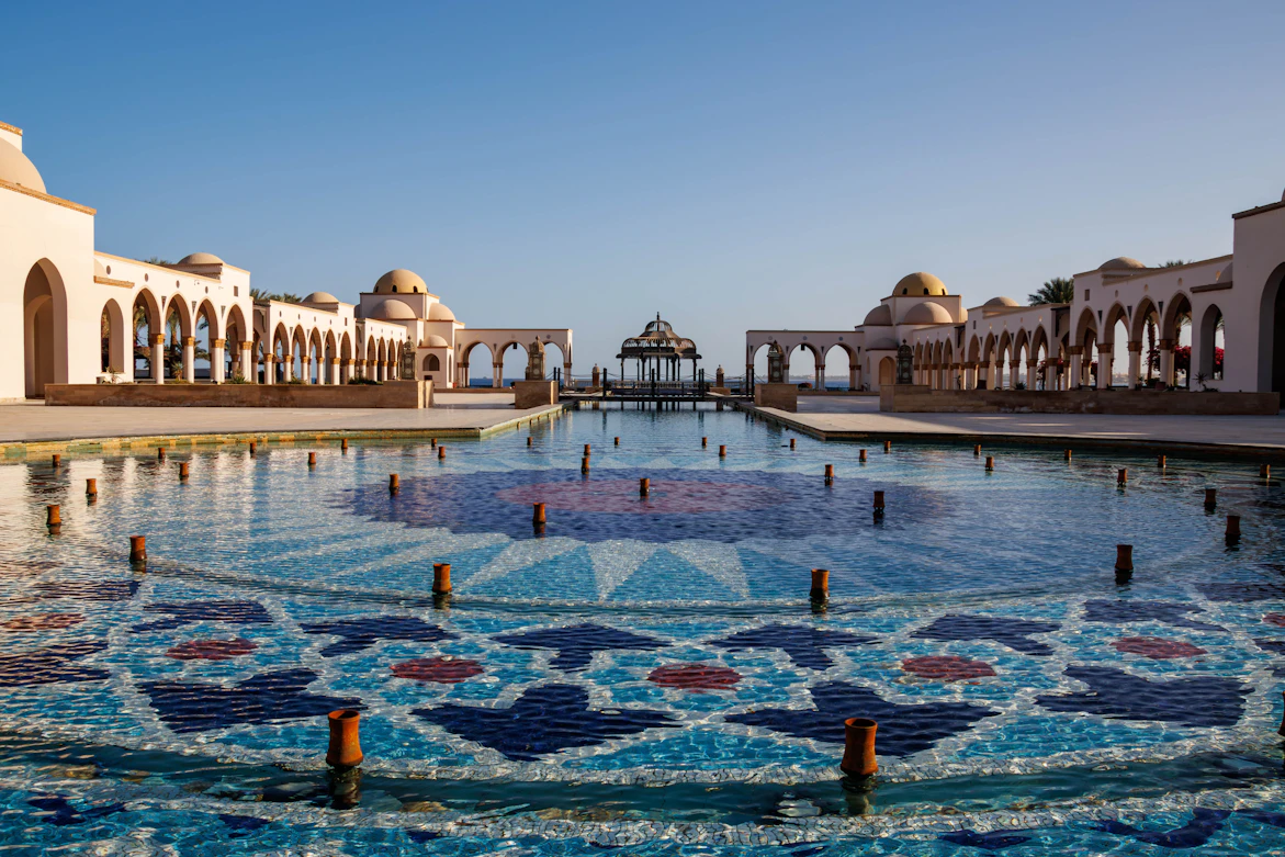 The tranquil resort coastlines of Sahl Hasheesh