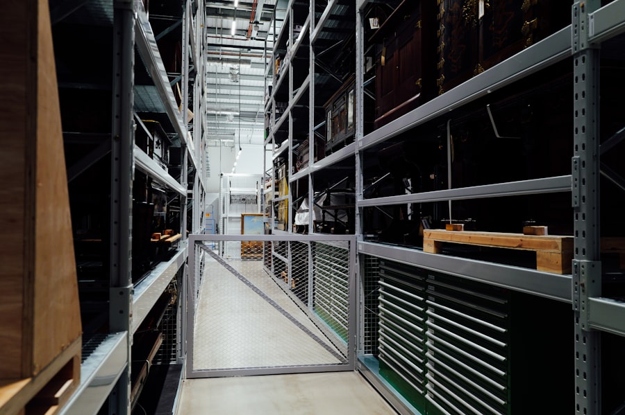 Facilities management warehouse
