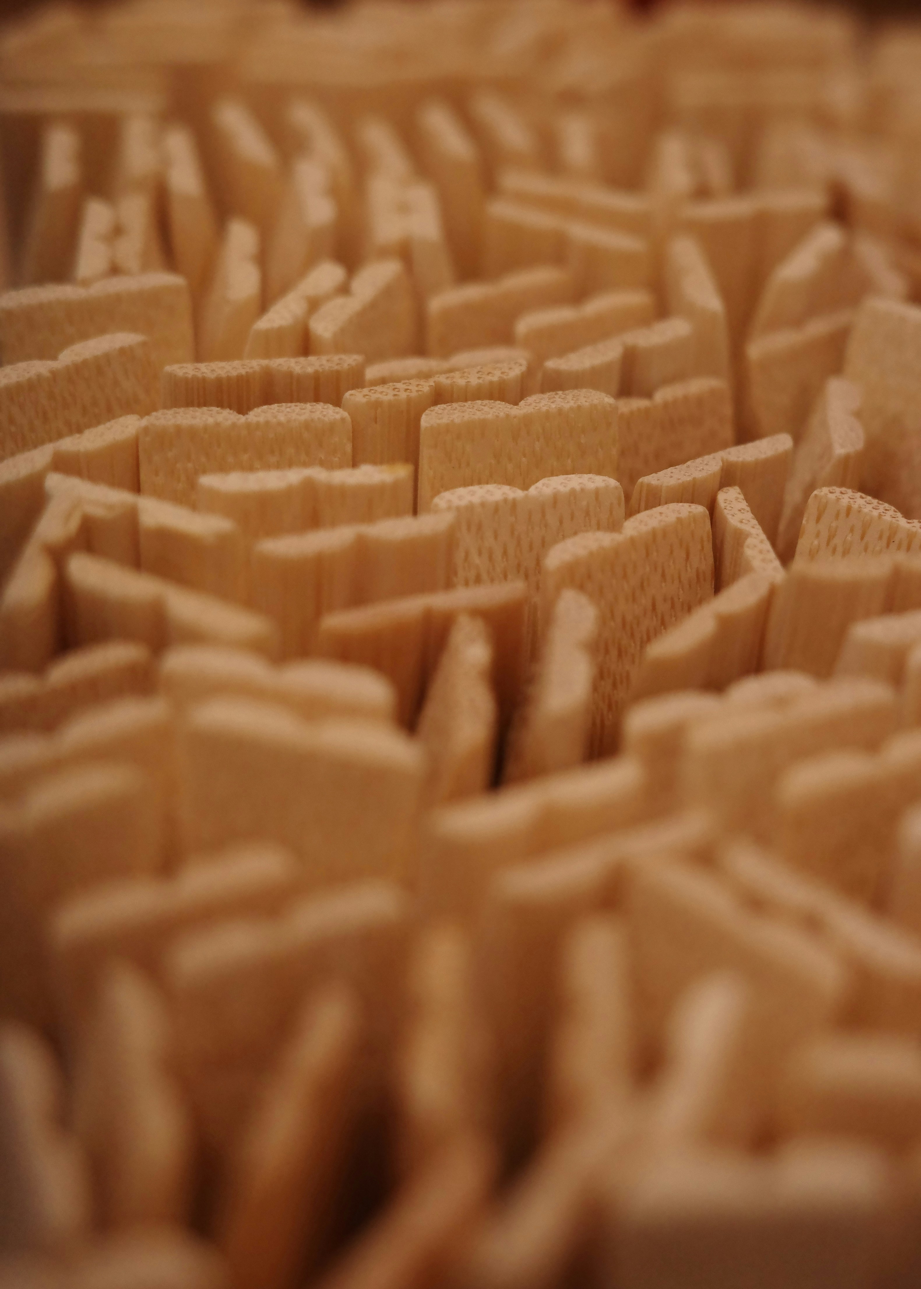 Patrón abstracto de bloques de madera marrón claro