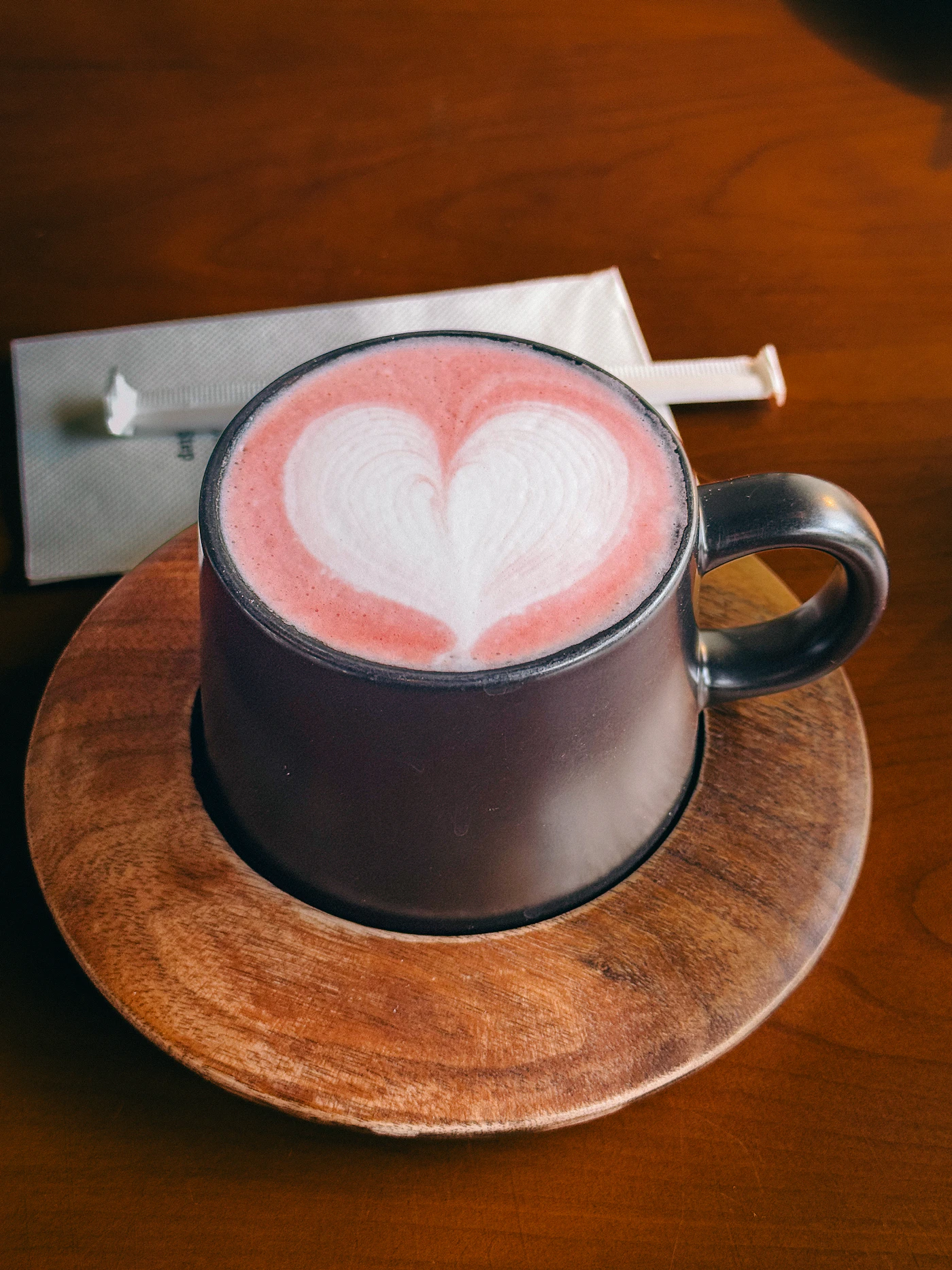 Rose latte