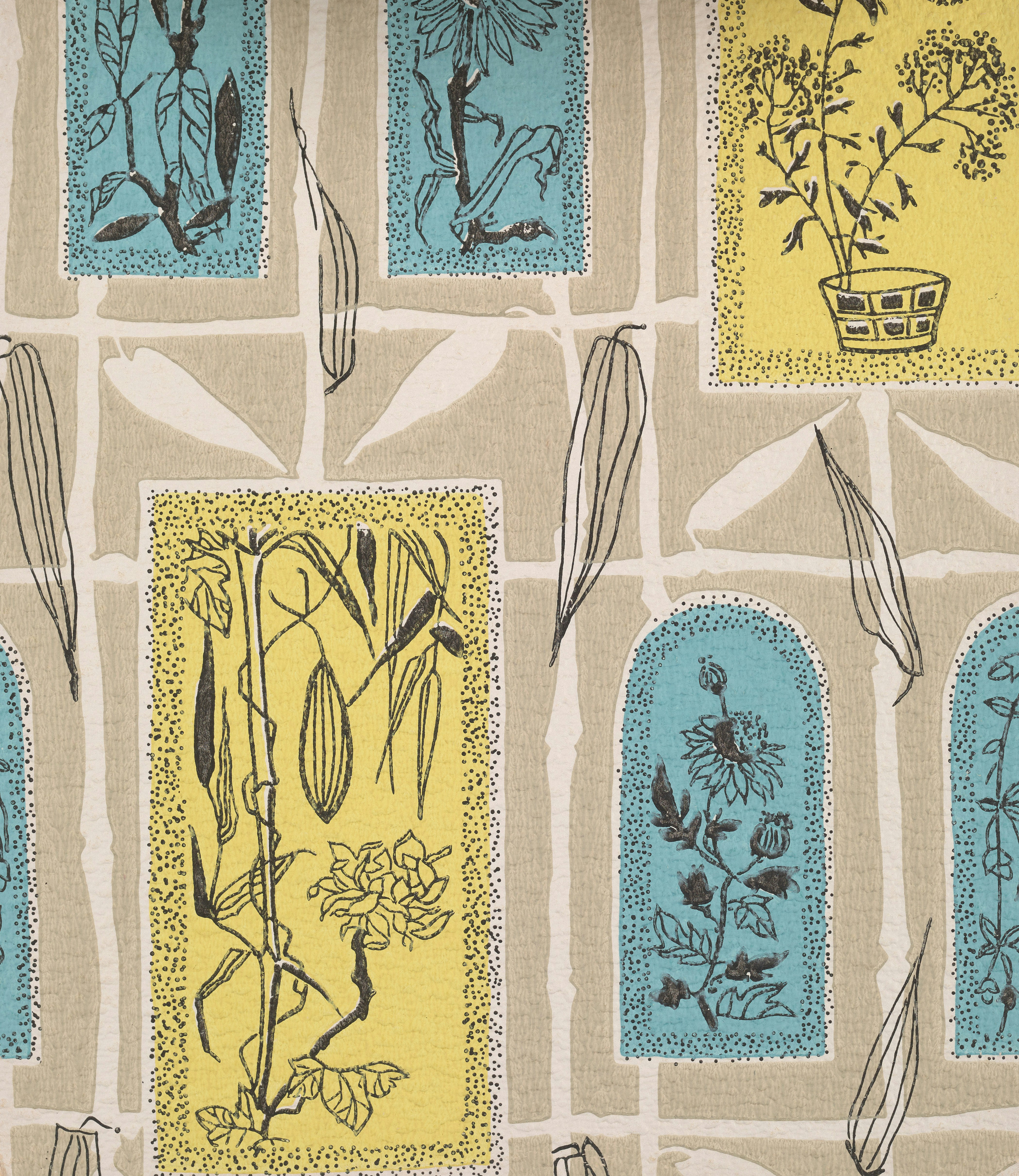 vintage botanical wallpaper, wallpaper, Victorian Indoor Plants: Bring Elegance to Your Home 4