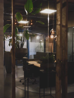 flower mound office interior commercial lighting