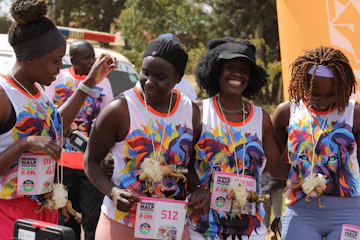 Running event participants