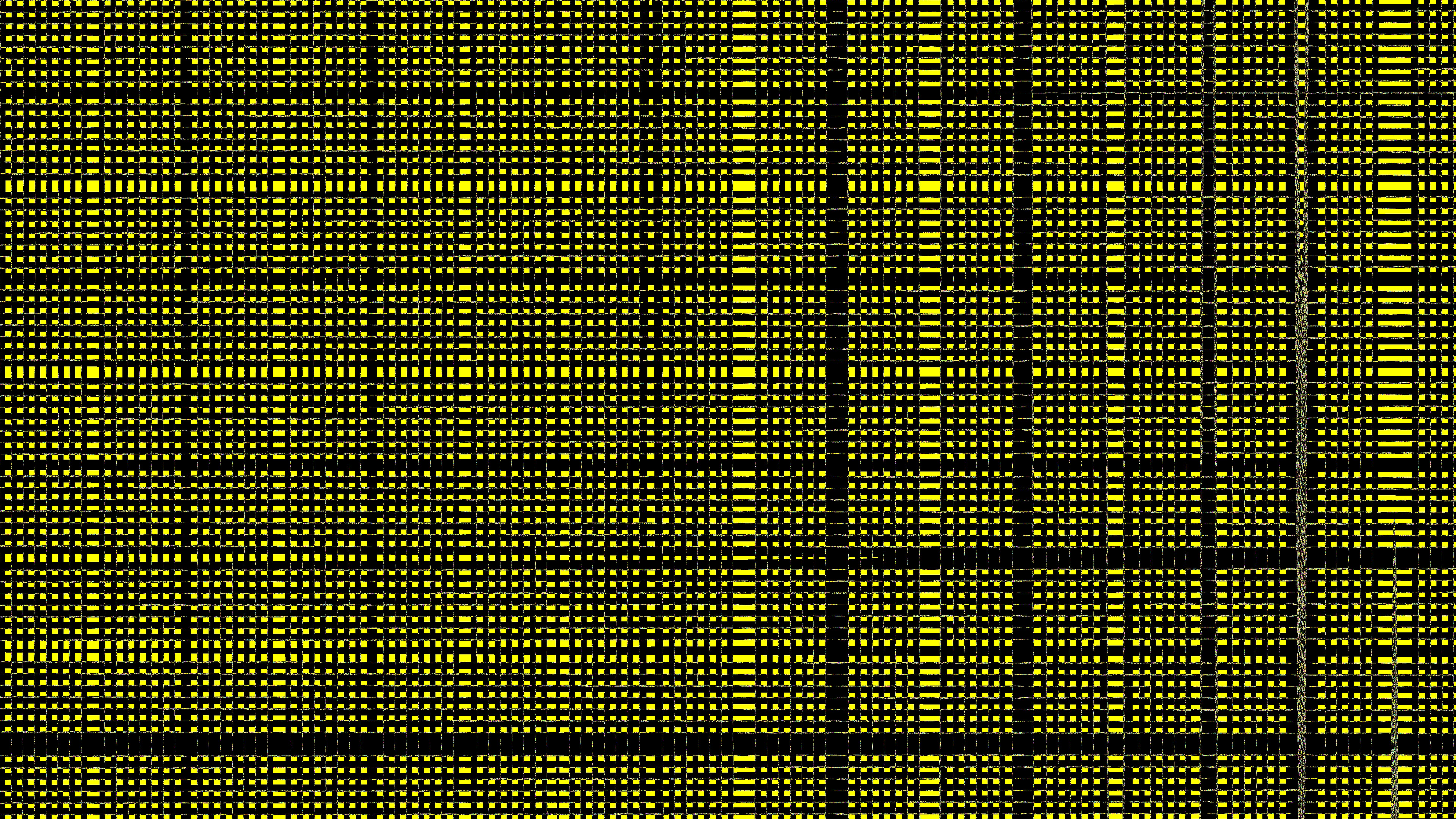 Yellow grid pattern with dark lines