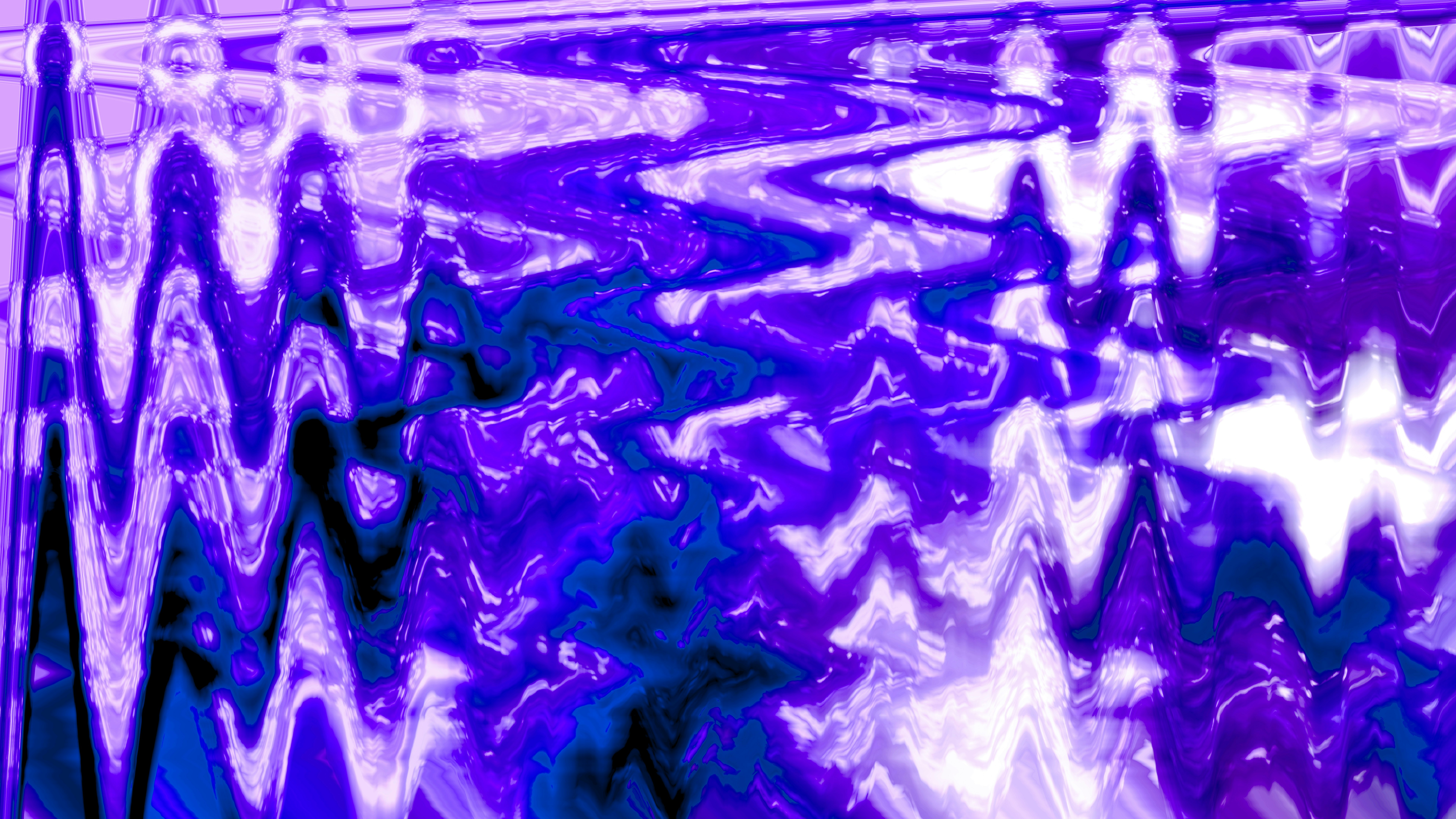 Abstract purple and blue wavy pattern