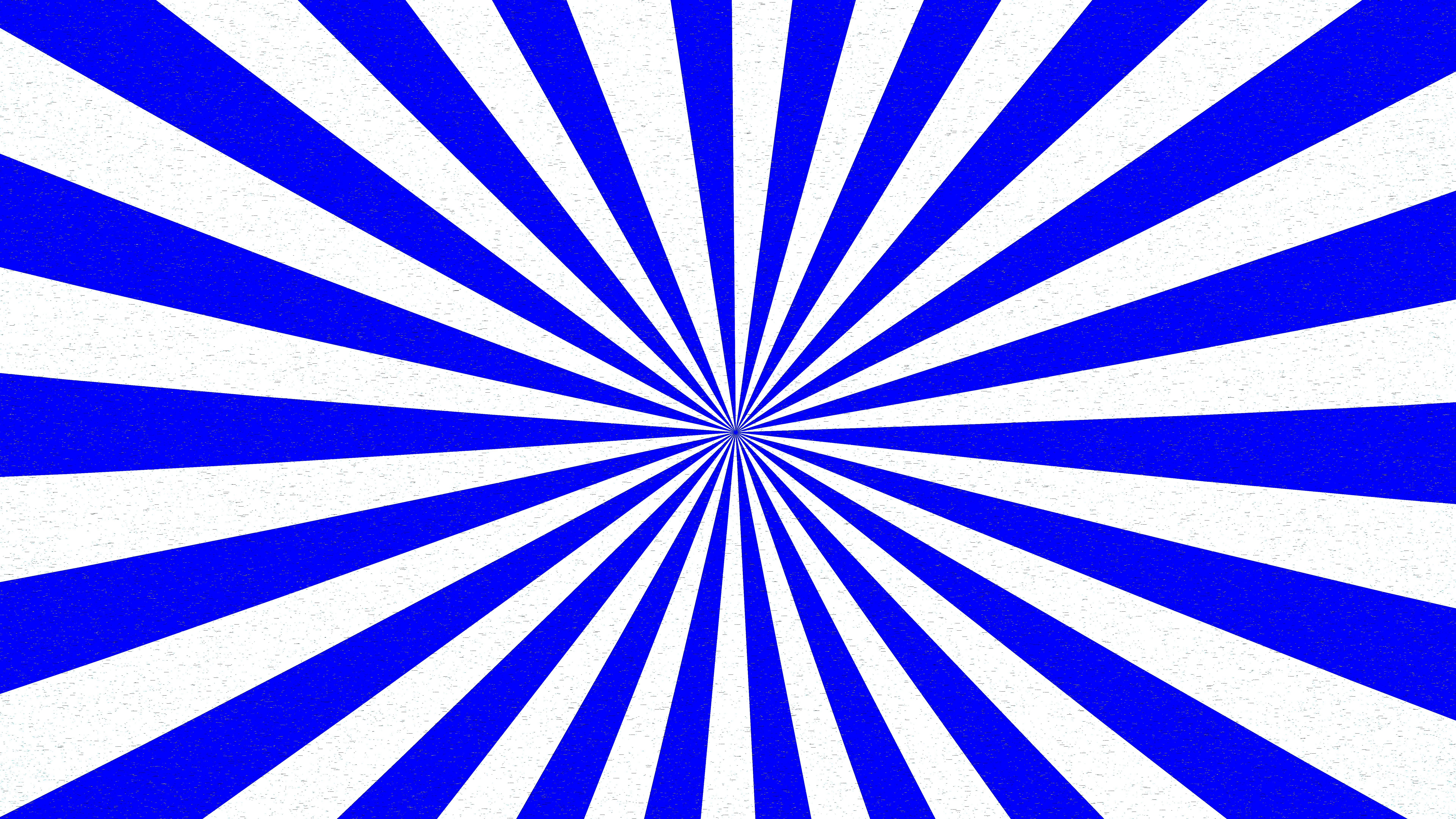 Blue and white radial stripes pattern