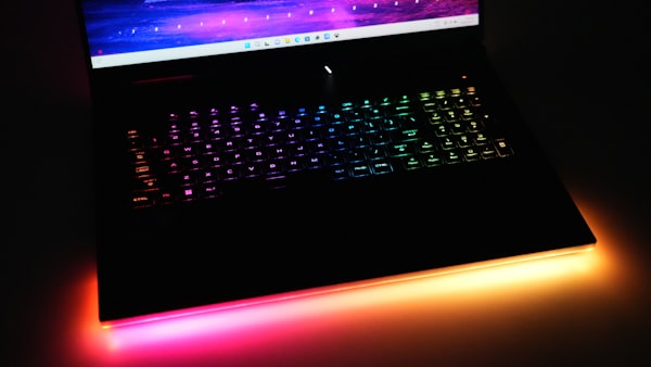 Laptop gamer RGB