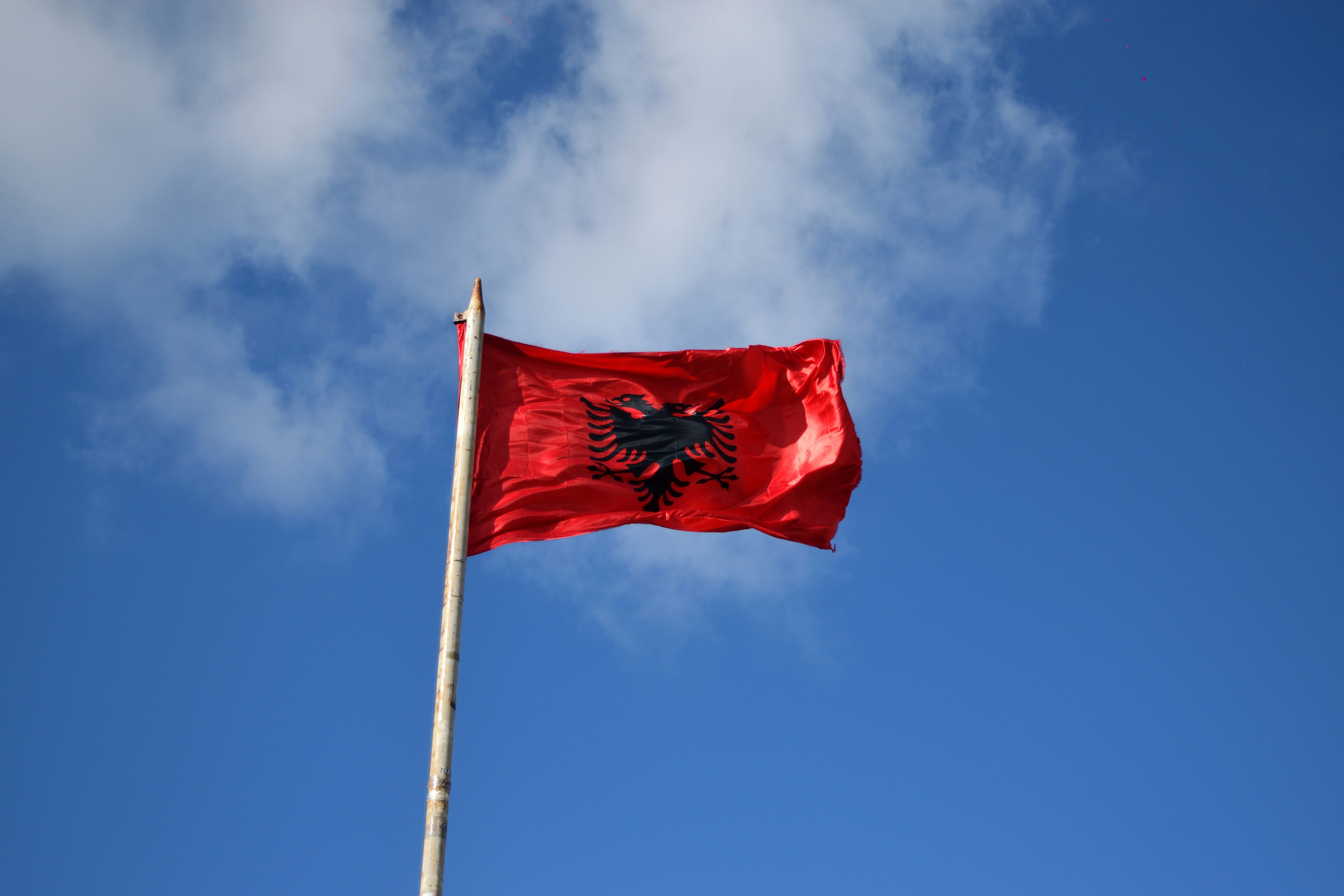 Albania's position in Europe