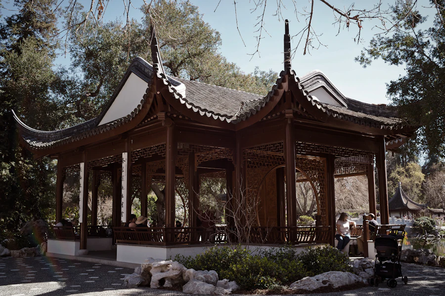 The Huntington's Chinese Garden. Tea strongly advised.