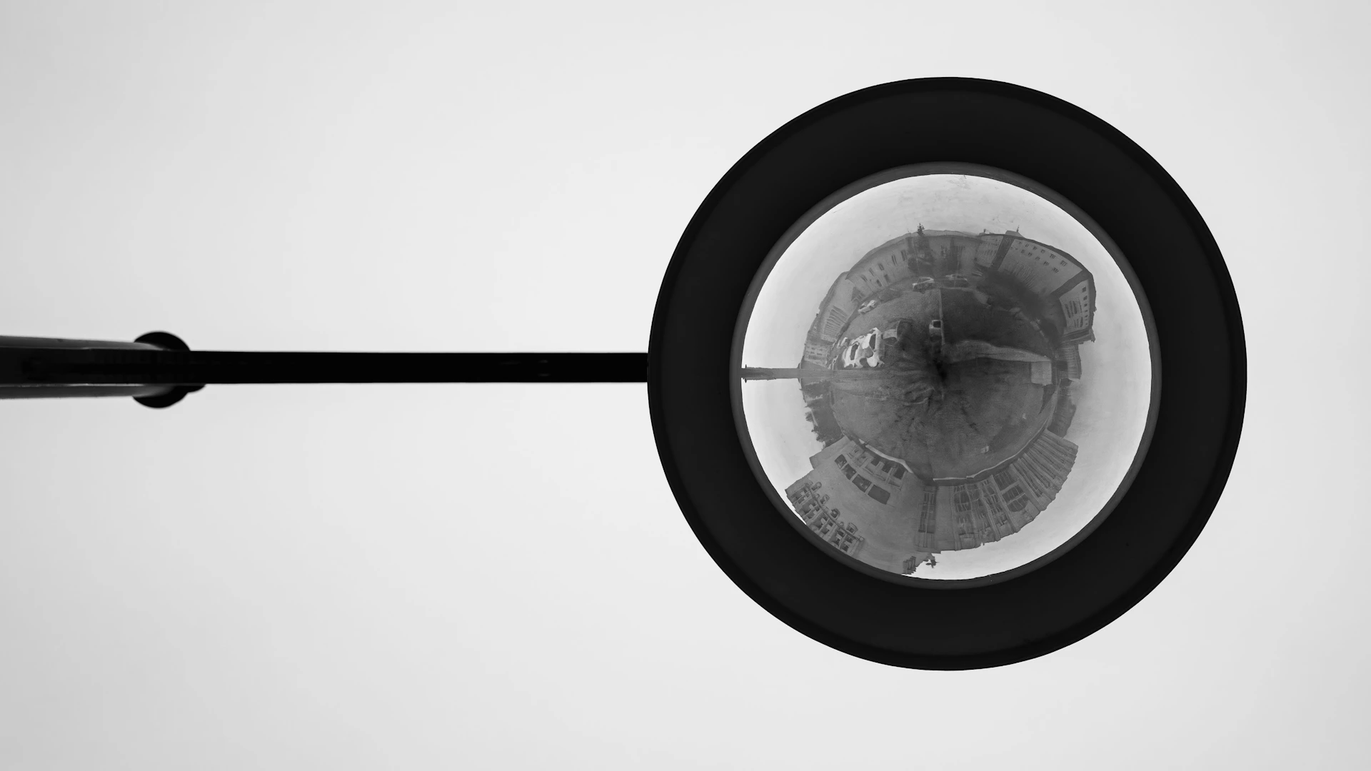 Magnifying glass over an old coin