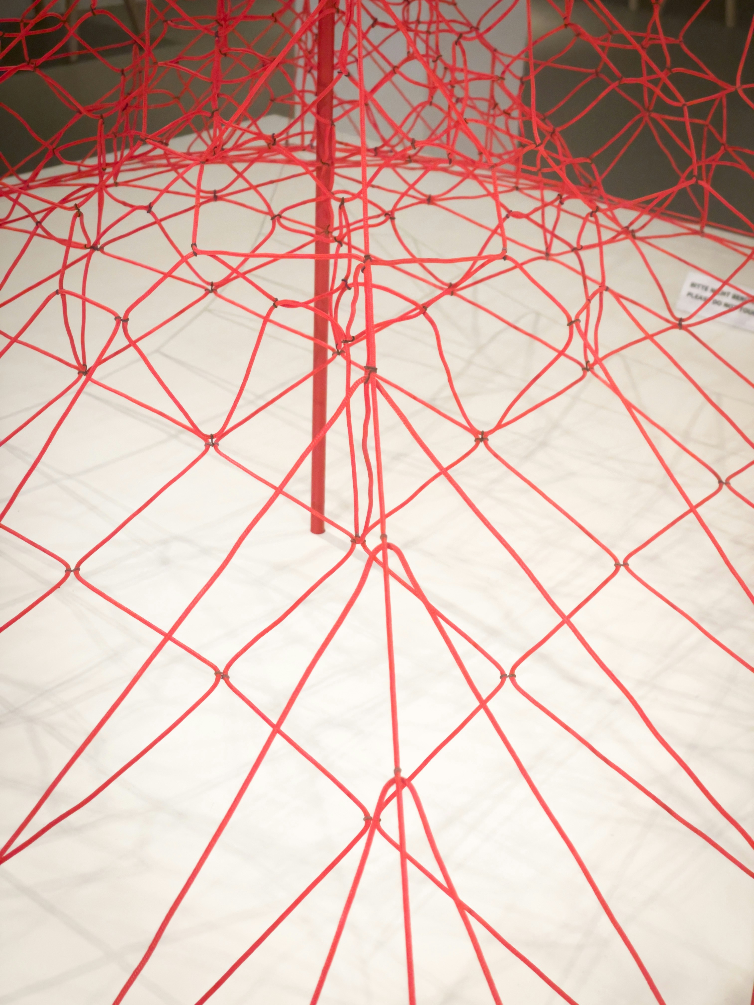 Red network structure with central pole photo – Free Abstract Image on ...