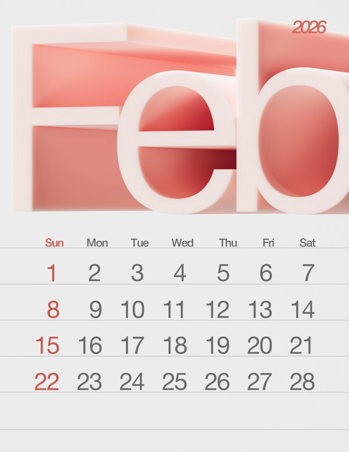 Kalender als Symbol für die Dauer und Phasen des Nikotinentzugs
