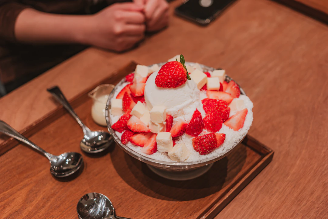 Bingsu dâu
