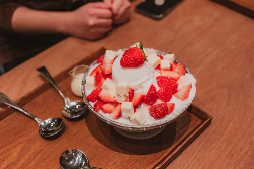 Strawberry Bingsu