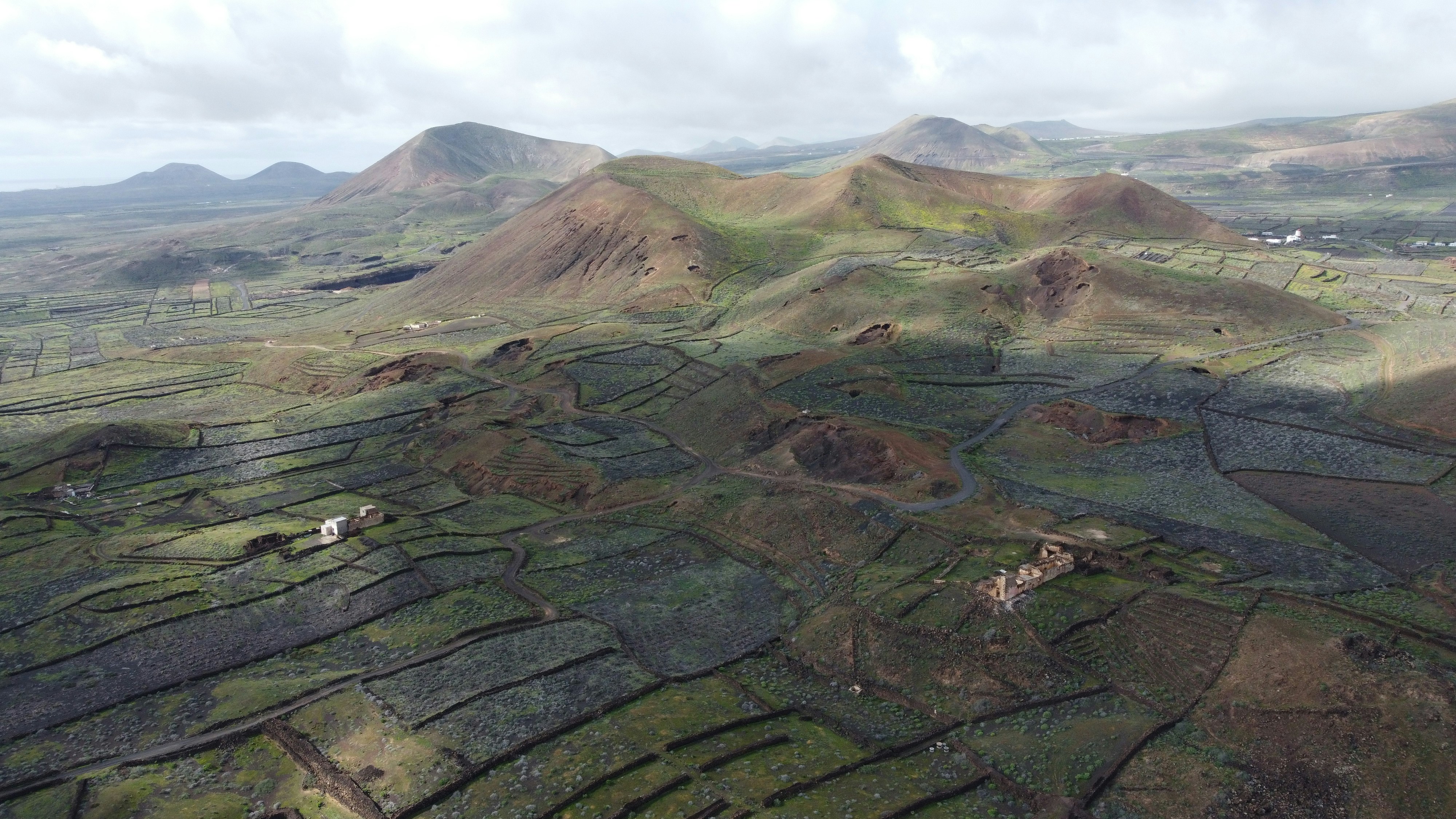 Paisaje rural de terrazas agrícolas