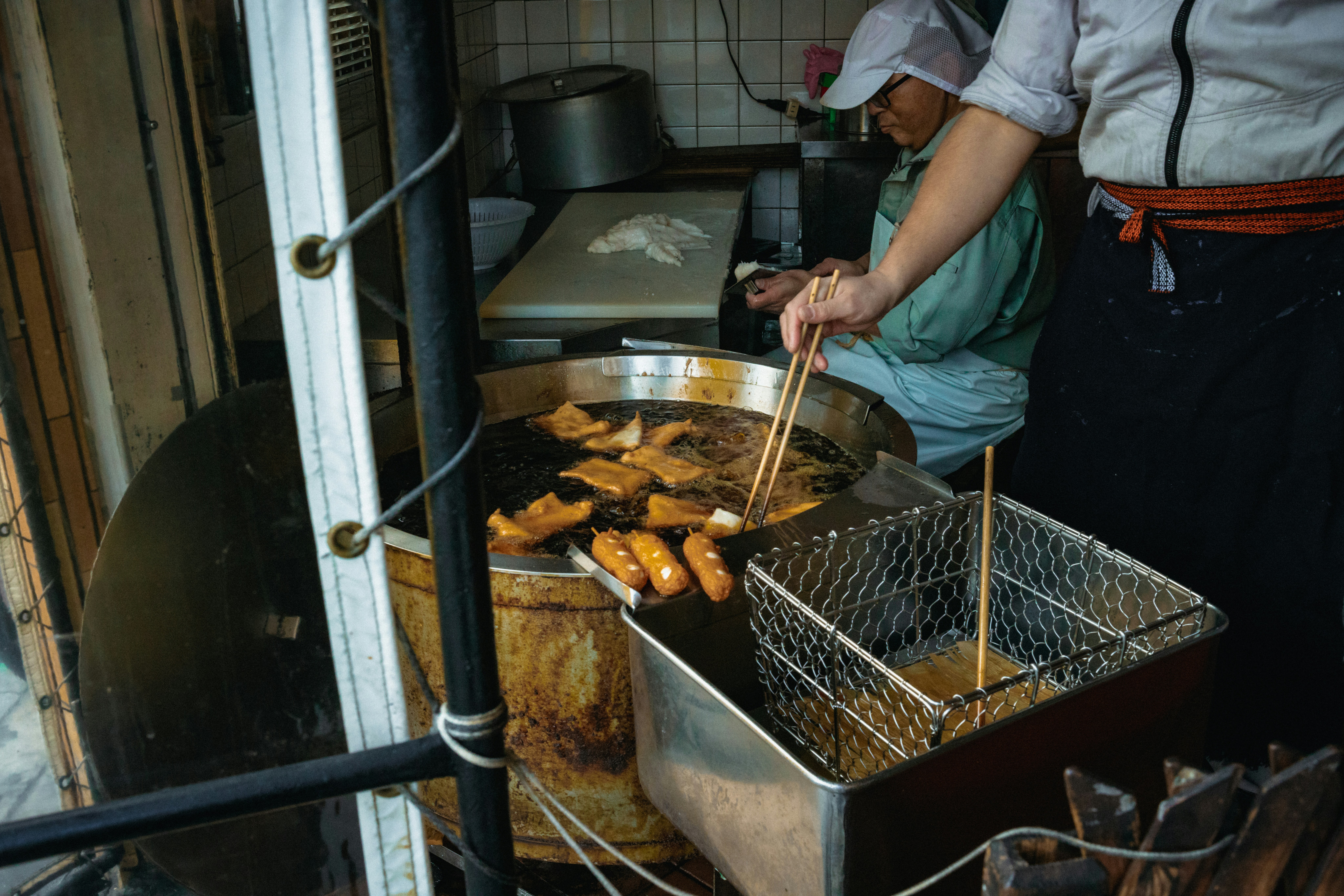 Commercial Deep Fryer in Restaurant Kitchen