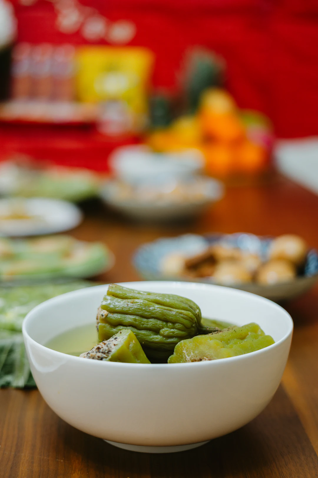 Canh mướp đắng nhồi thịt