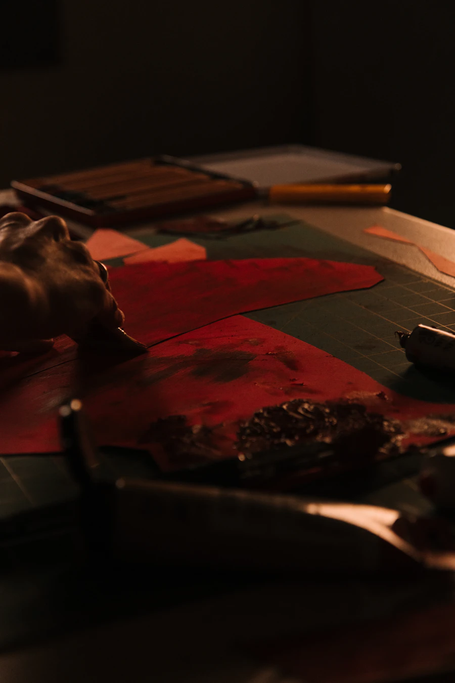 Paper craft workspace