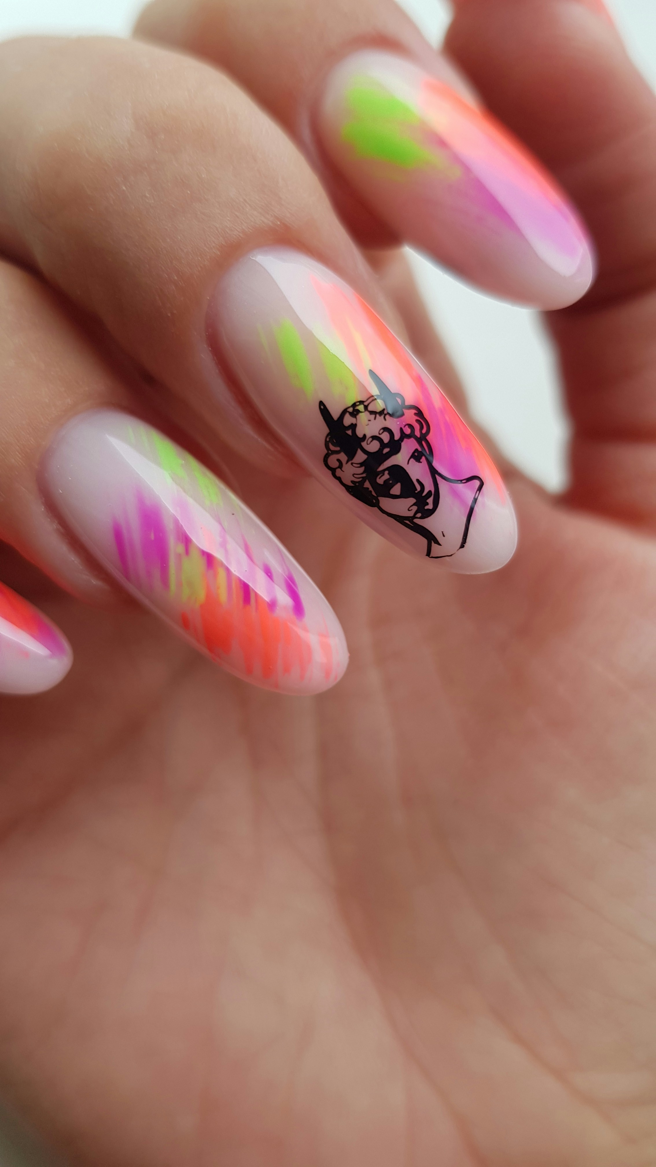 nail extensions art