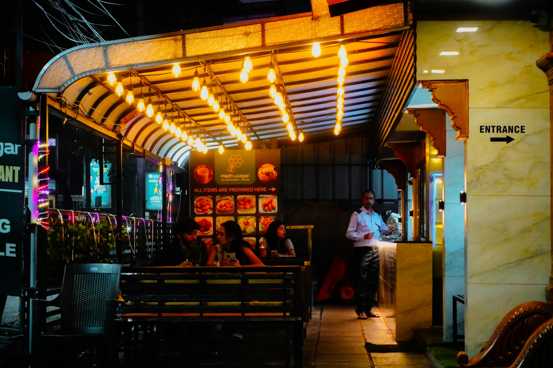 Restaurant dining room representing the daily reality of running a restaurant business