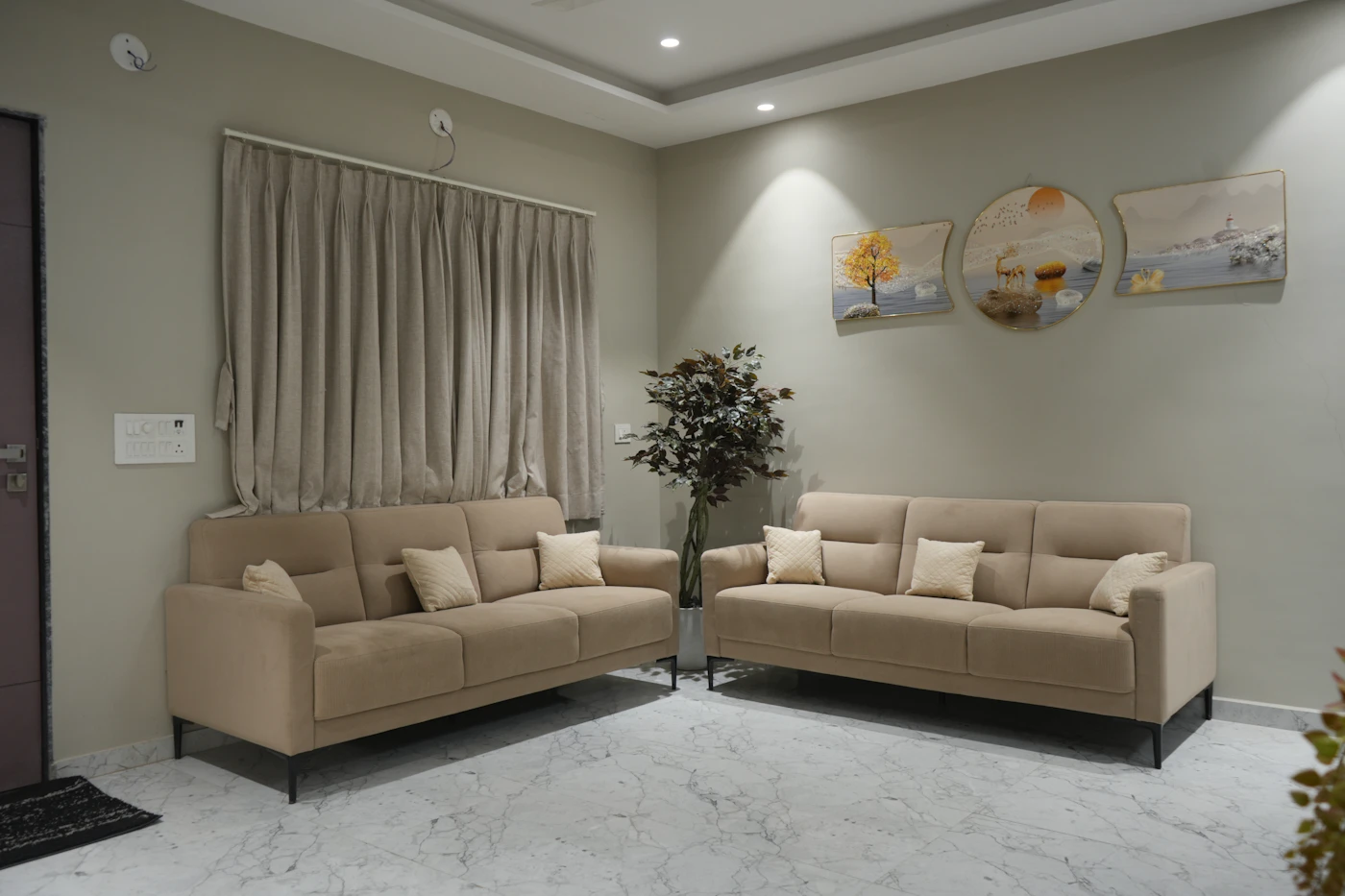 Luxe 3-Seater Sofa