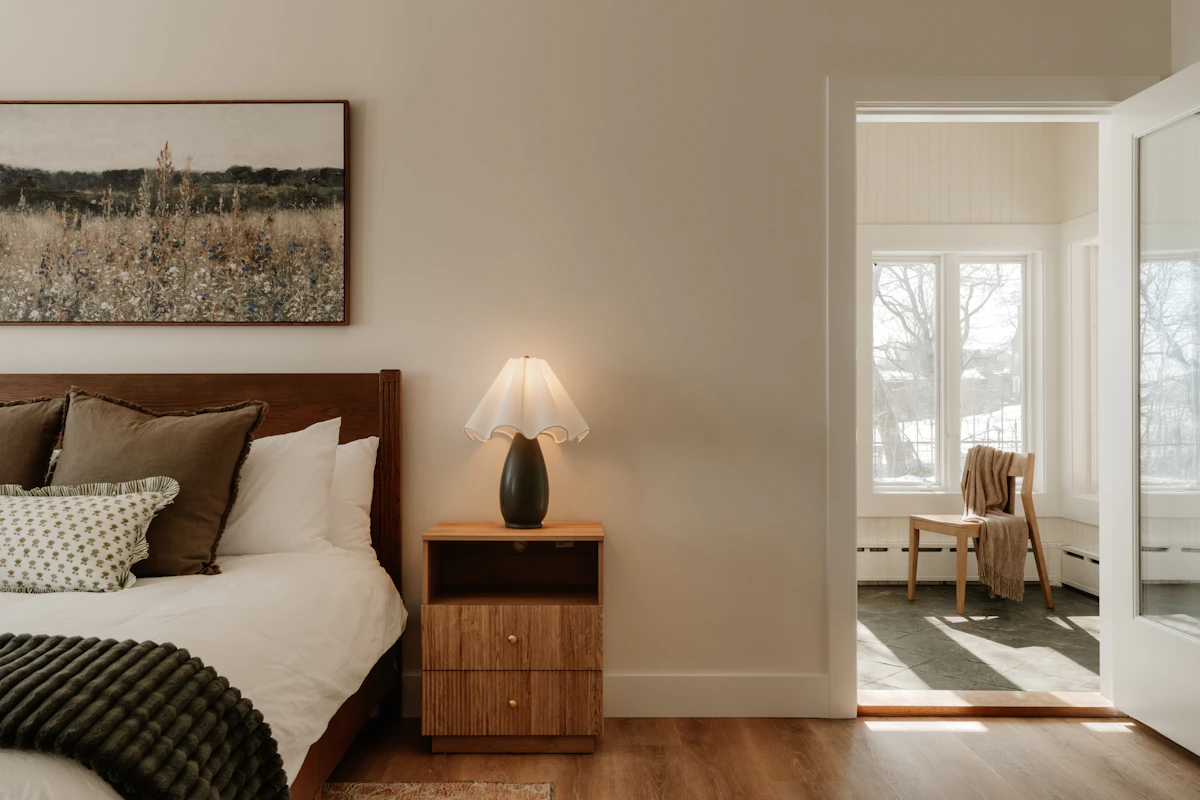 Bedroom shutters