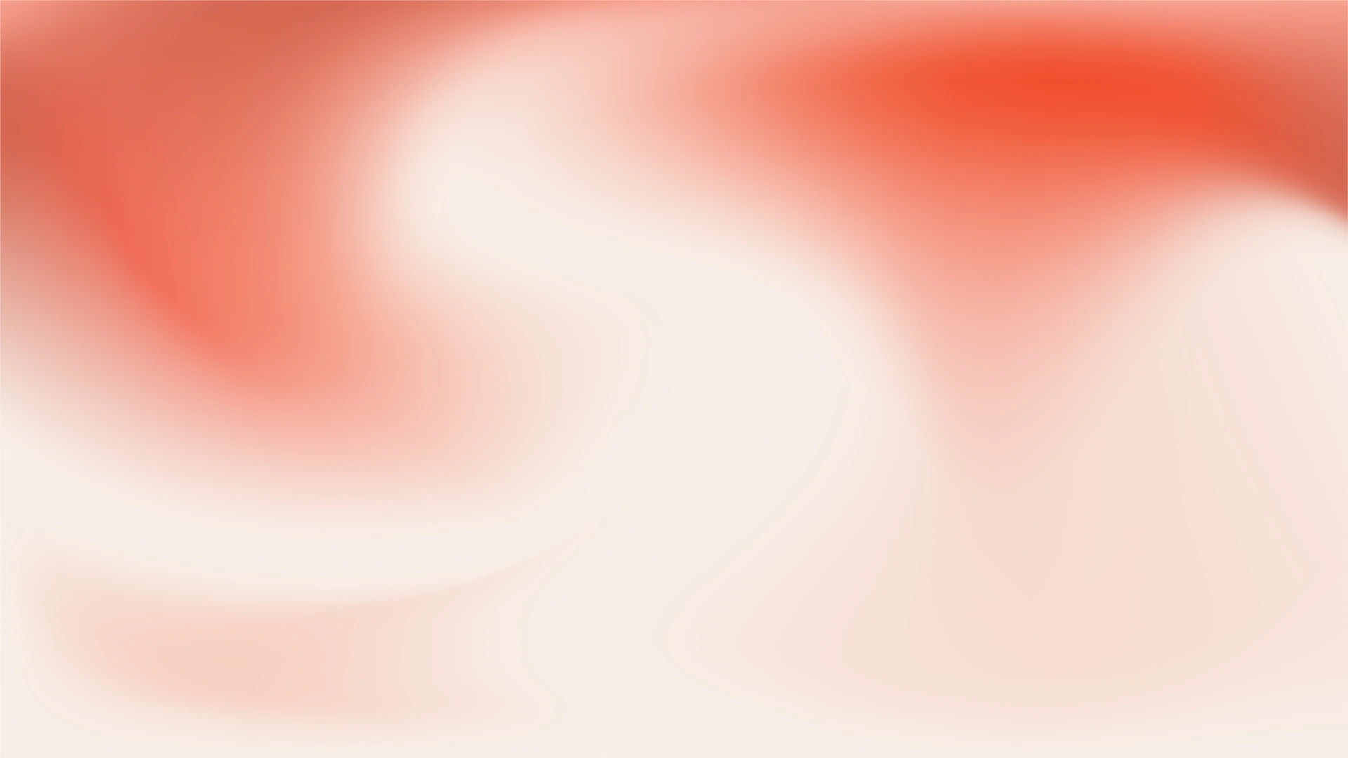 Swirling gradient of coral and white colors
