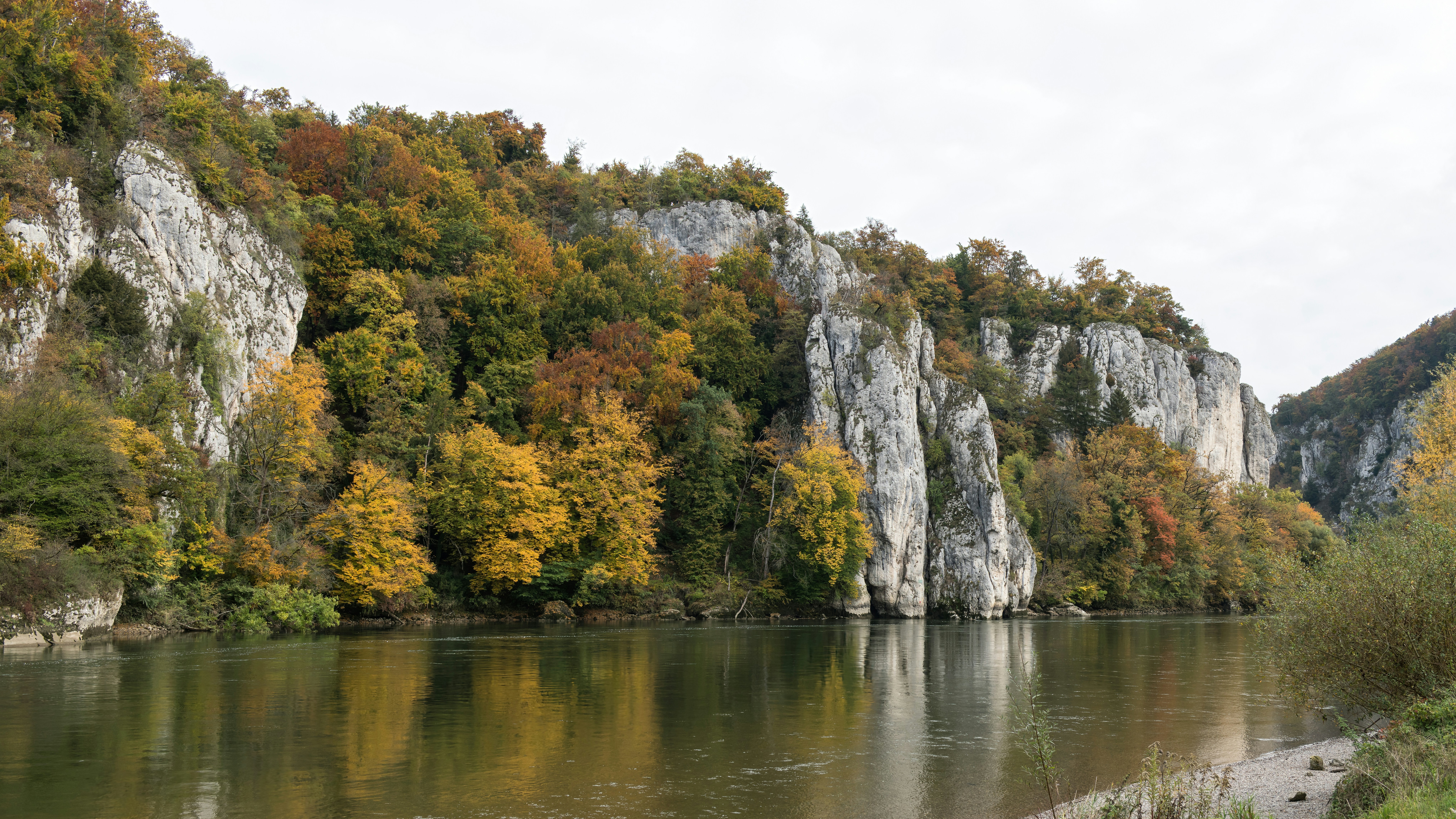Der Lech bei Rain – Flusslandschaft des Lechrains
