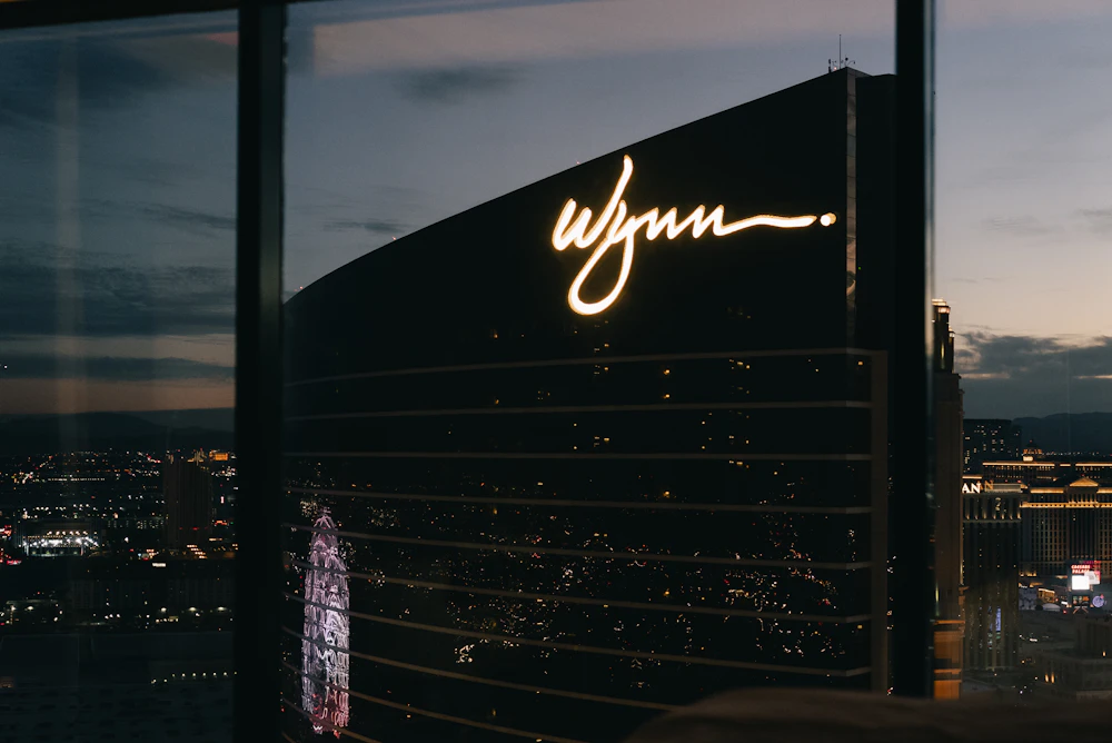 Dusk skyline flight